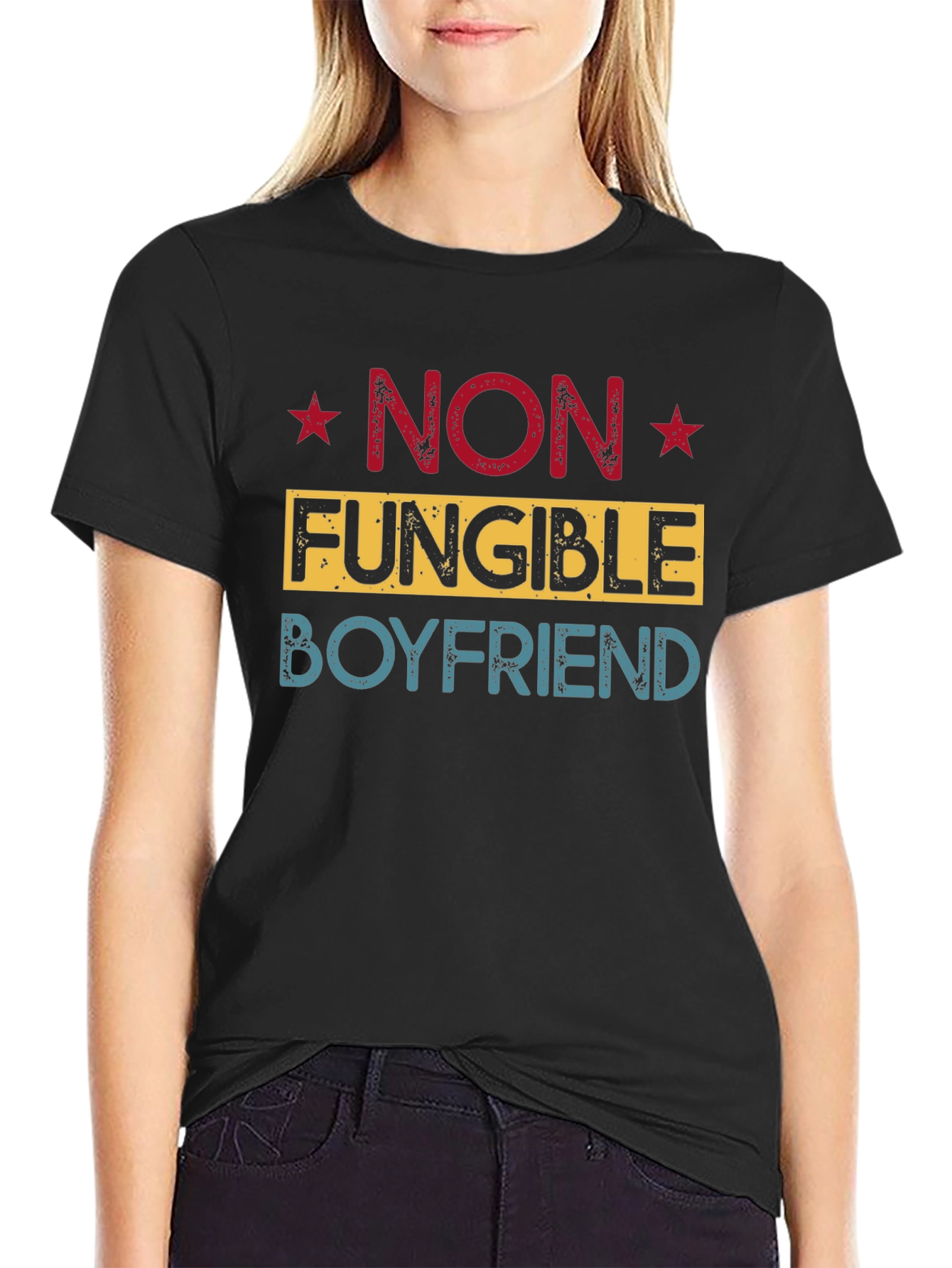 Non Fungible Boyfriend T-Shirt