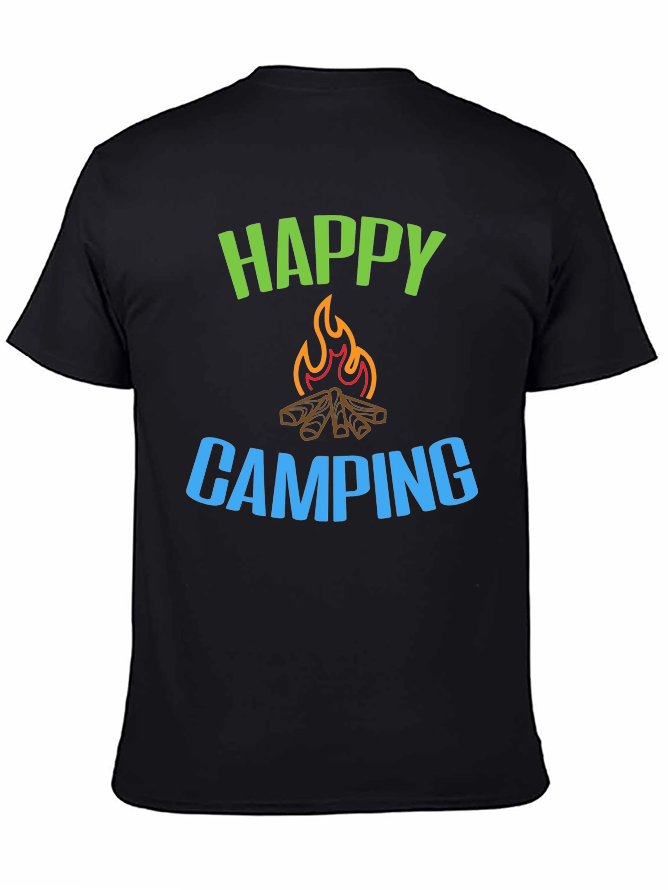 Happy Camping Graphic T-Shirt