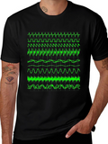Oscilloscope Waveform Graphic Tee - Geek Chic