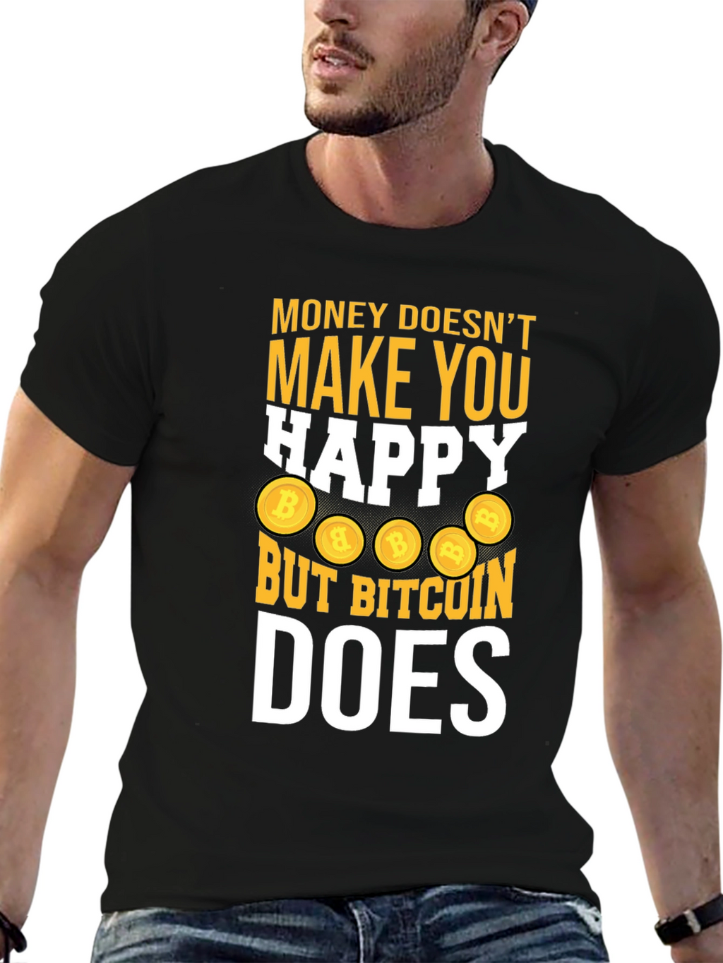 Bitcoin Does Make You Happy Tee