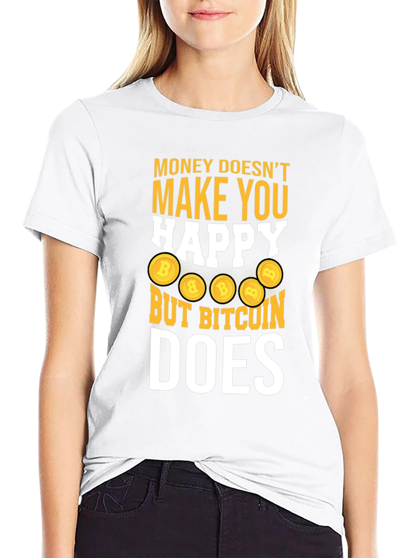 Bitcoin Does Make You Happy Tee