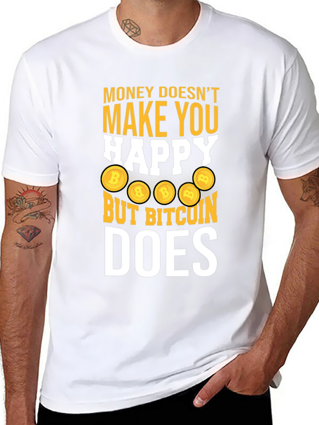 Bitcoin Does Make You Happy Tee