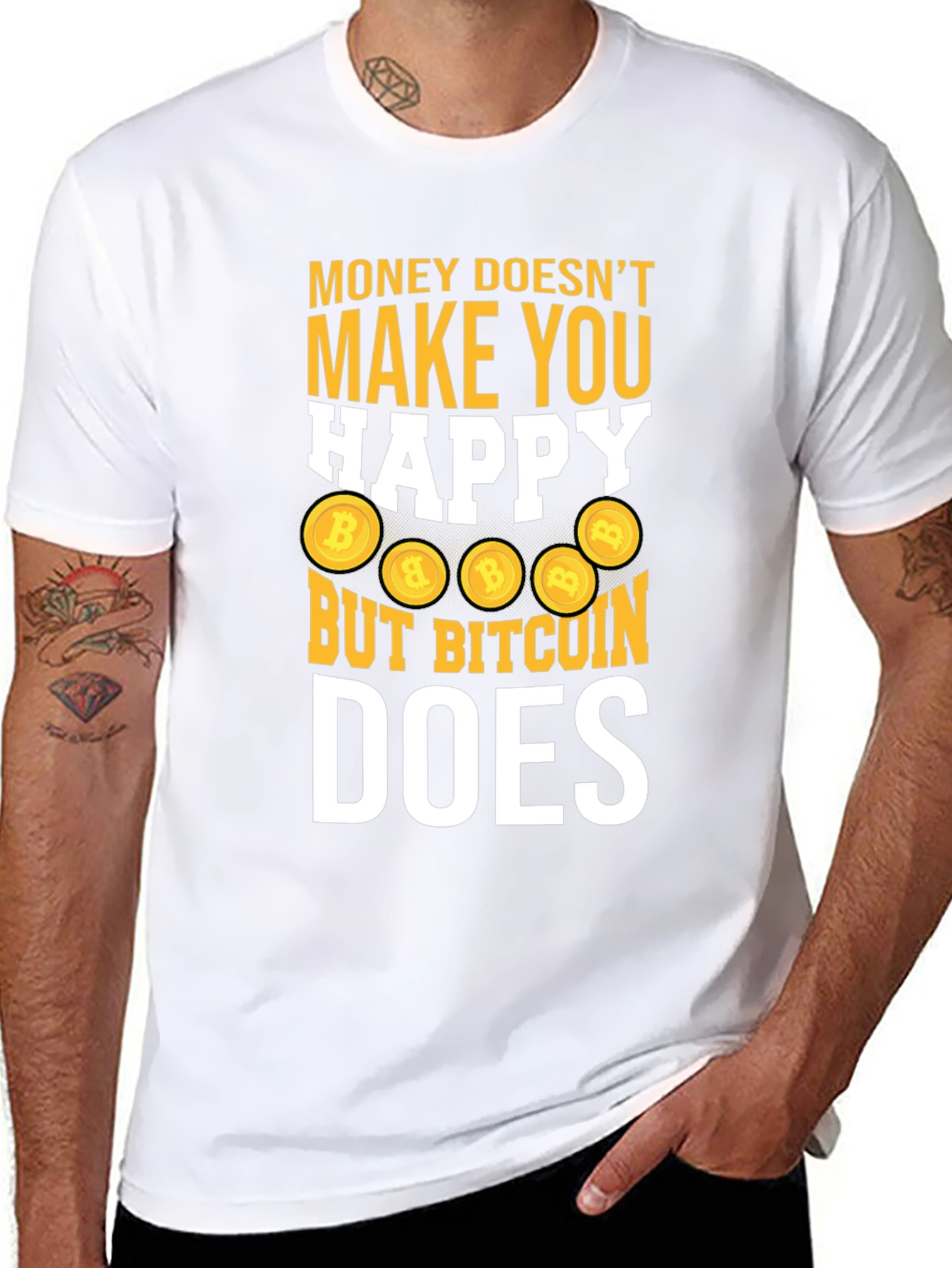 Bitcoin Does Make You Happy Tee