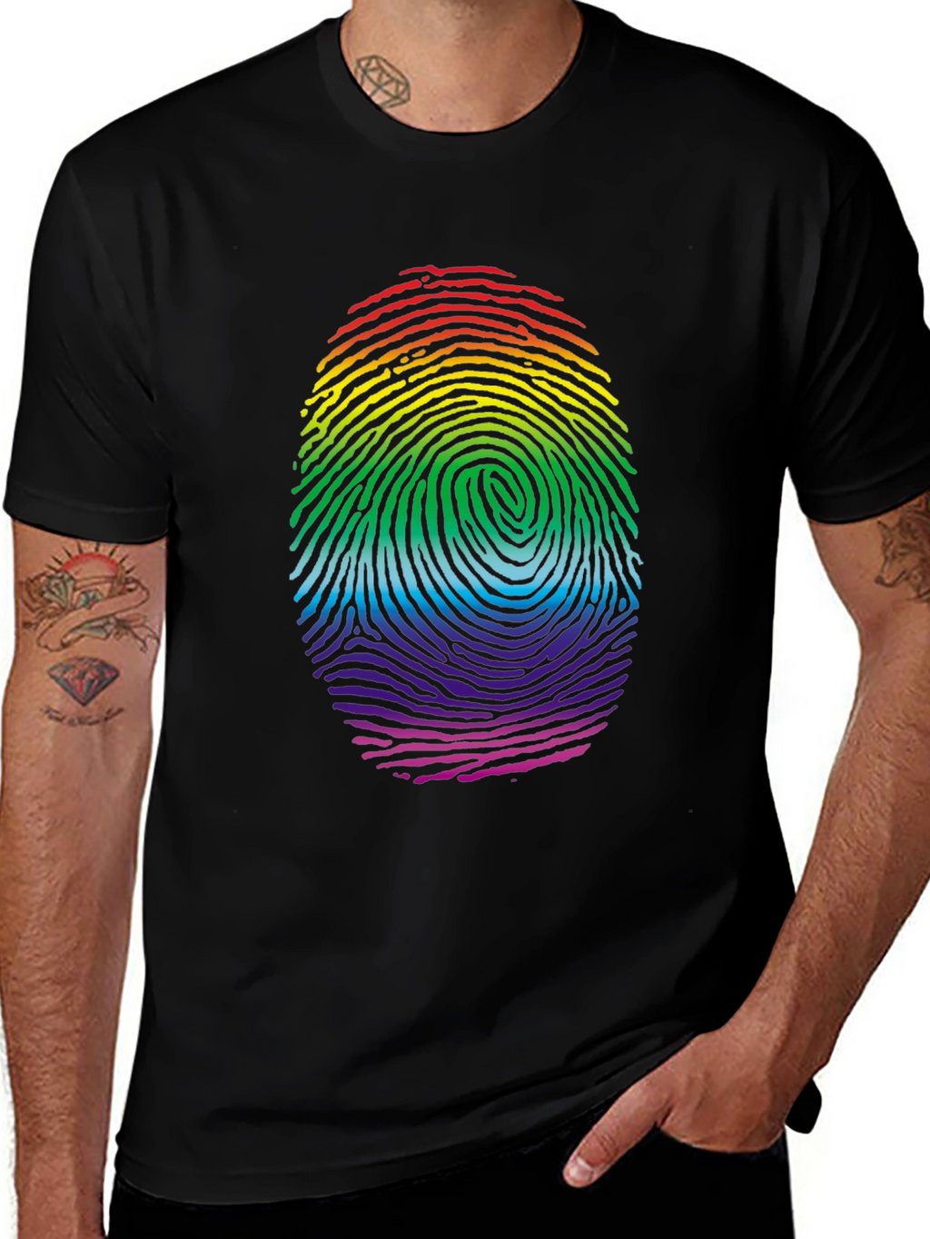 Pride Fingerprint Tee