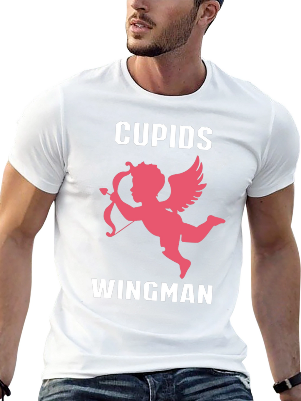 Cupids Wingman T-Shirt - Valentines Day