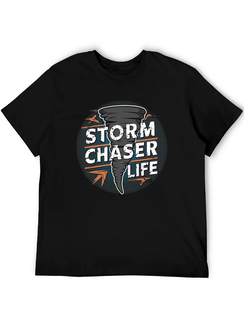 Storm Chaser Life Graphic Tee - Black