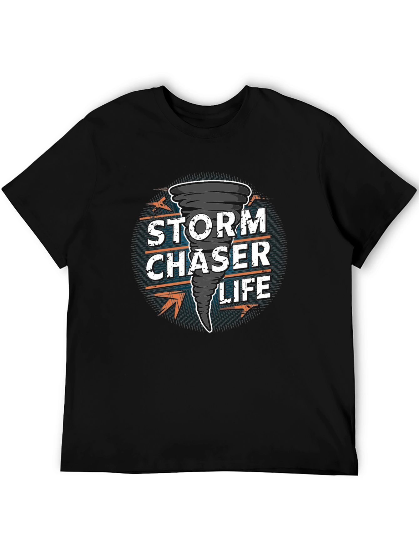 Storm Chaser Life Graphic Tee - Black