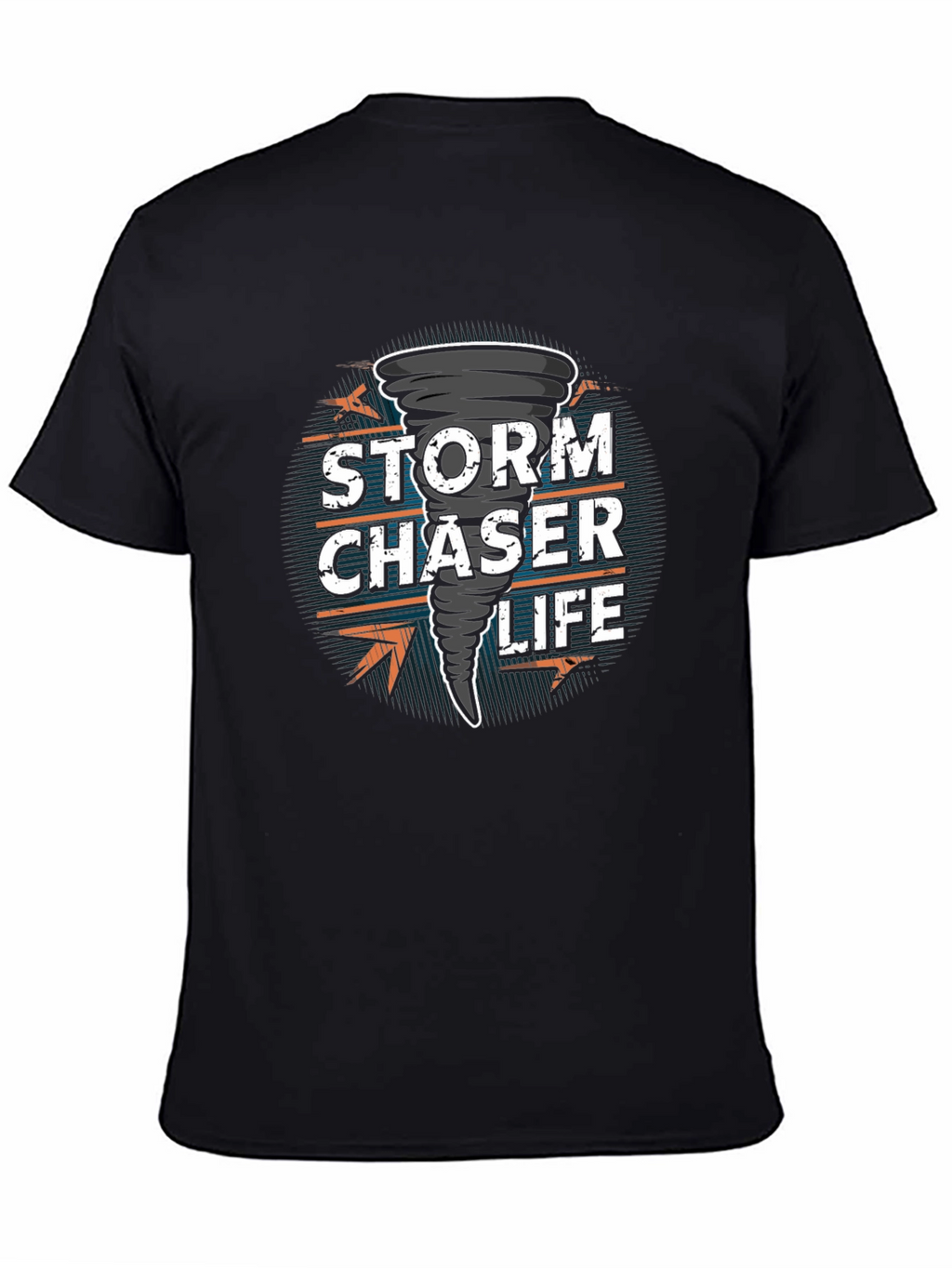 Storm Chaser Life Graphic Tee - Black