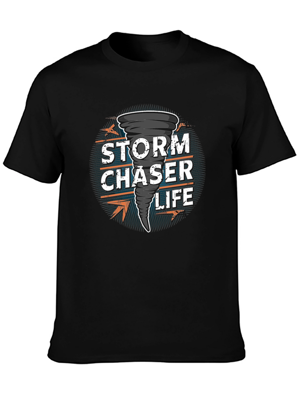 Storm Chaser Life Graphic Tee - Black