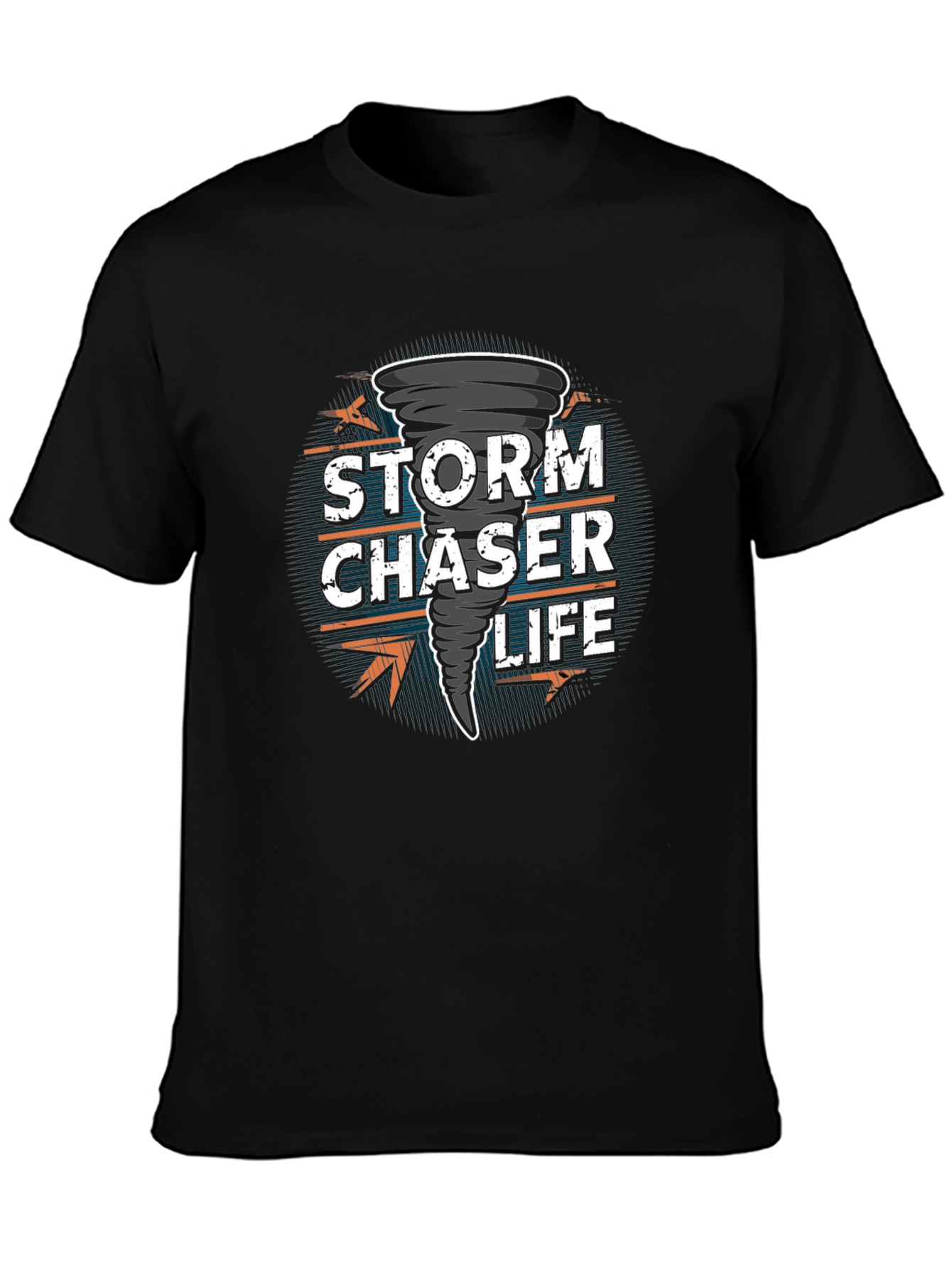Storm Chaser Life Graphic Tee - Black