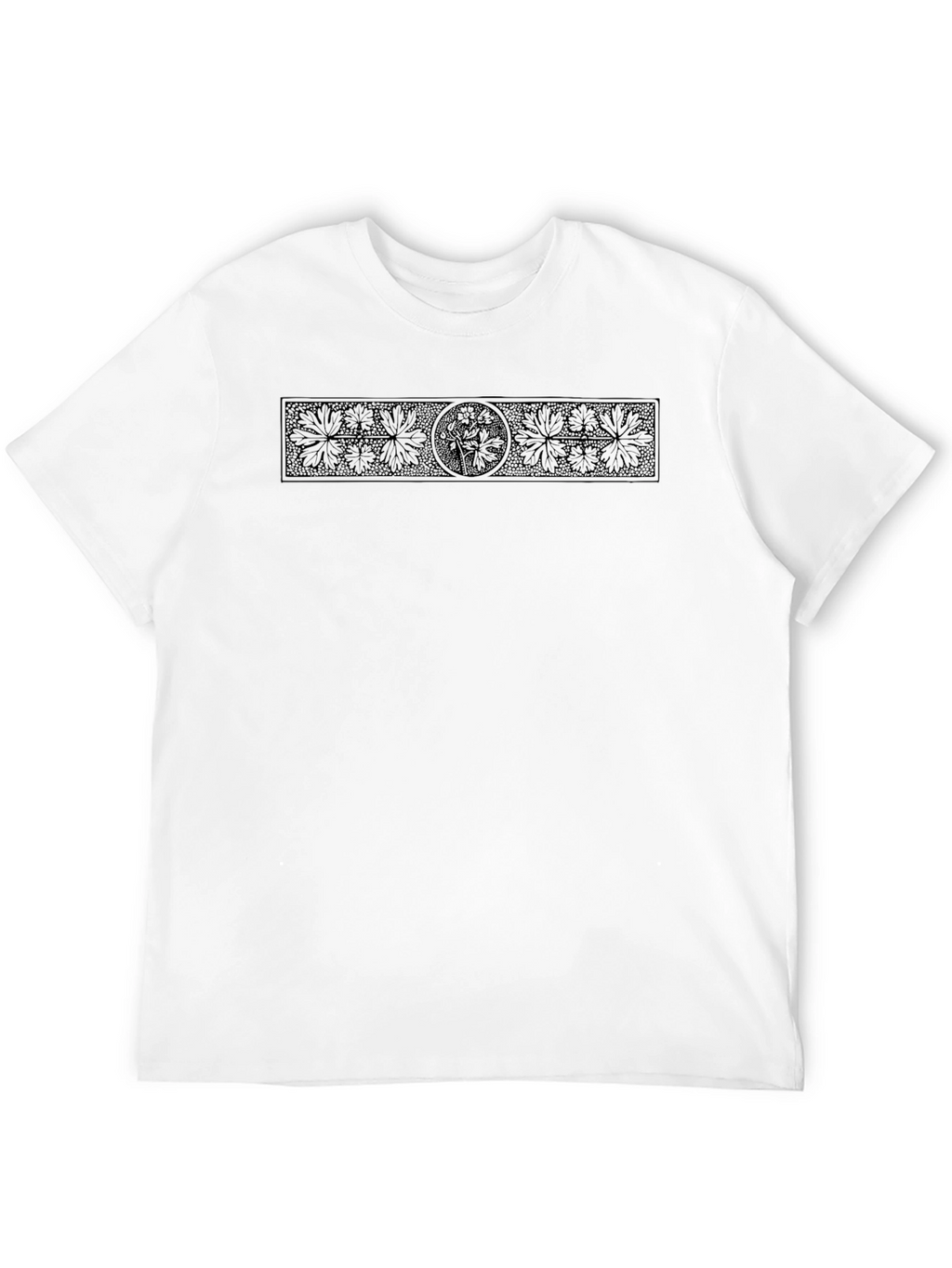 Black Floral Graphic Tee - Stylish Comfort