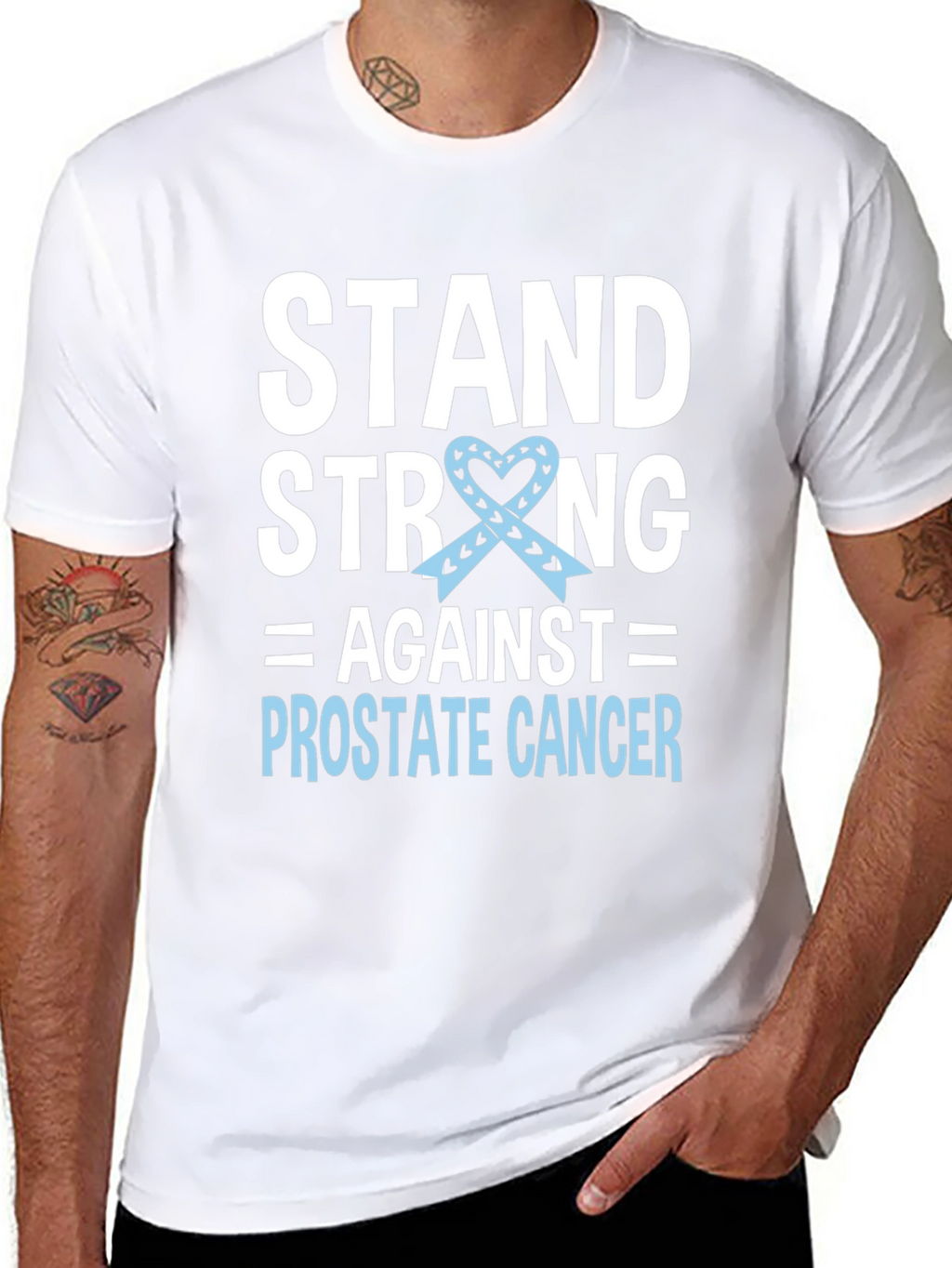 Stand Strong Prostate Cancer Awareness T-Shirt