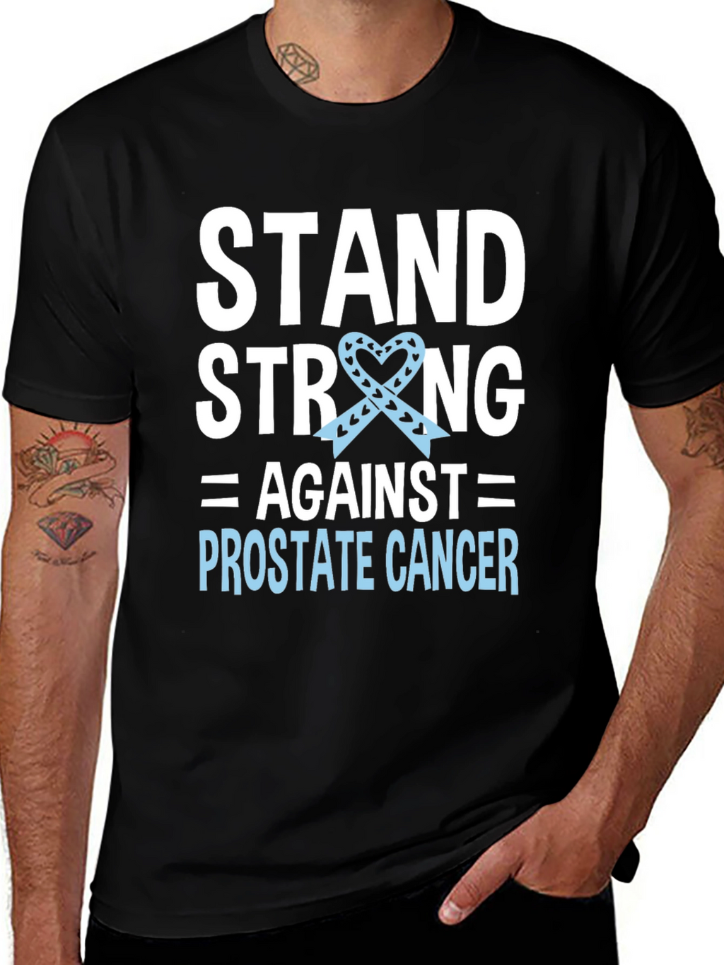 Stand Strong Prostate Cancer Awareness T-Shirt
