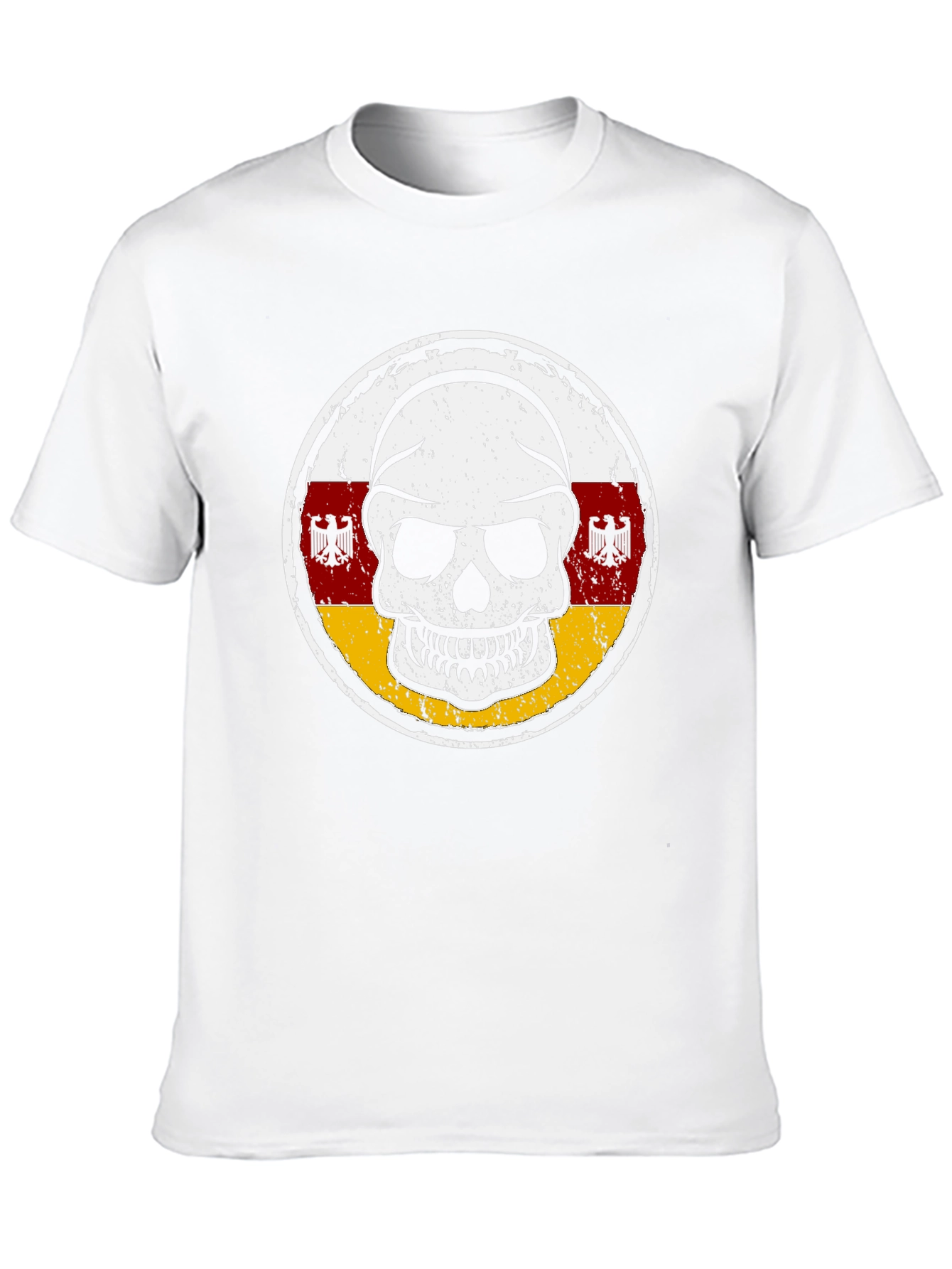Skull South Ossetia Flag T-Shirt