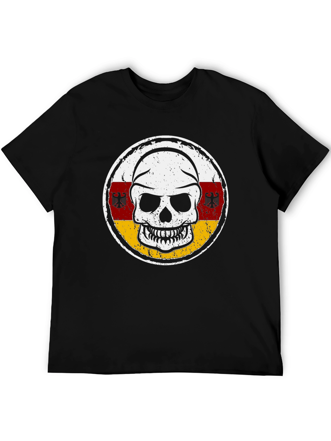 Skull South Ossetia Flag T-Shirt