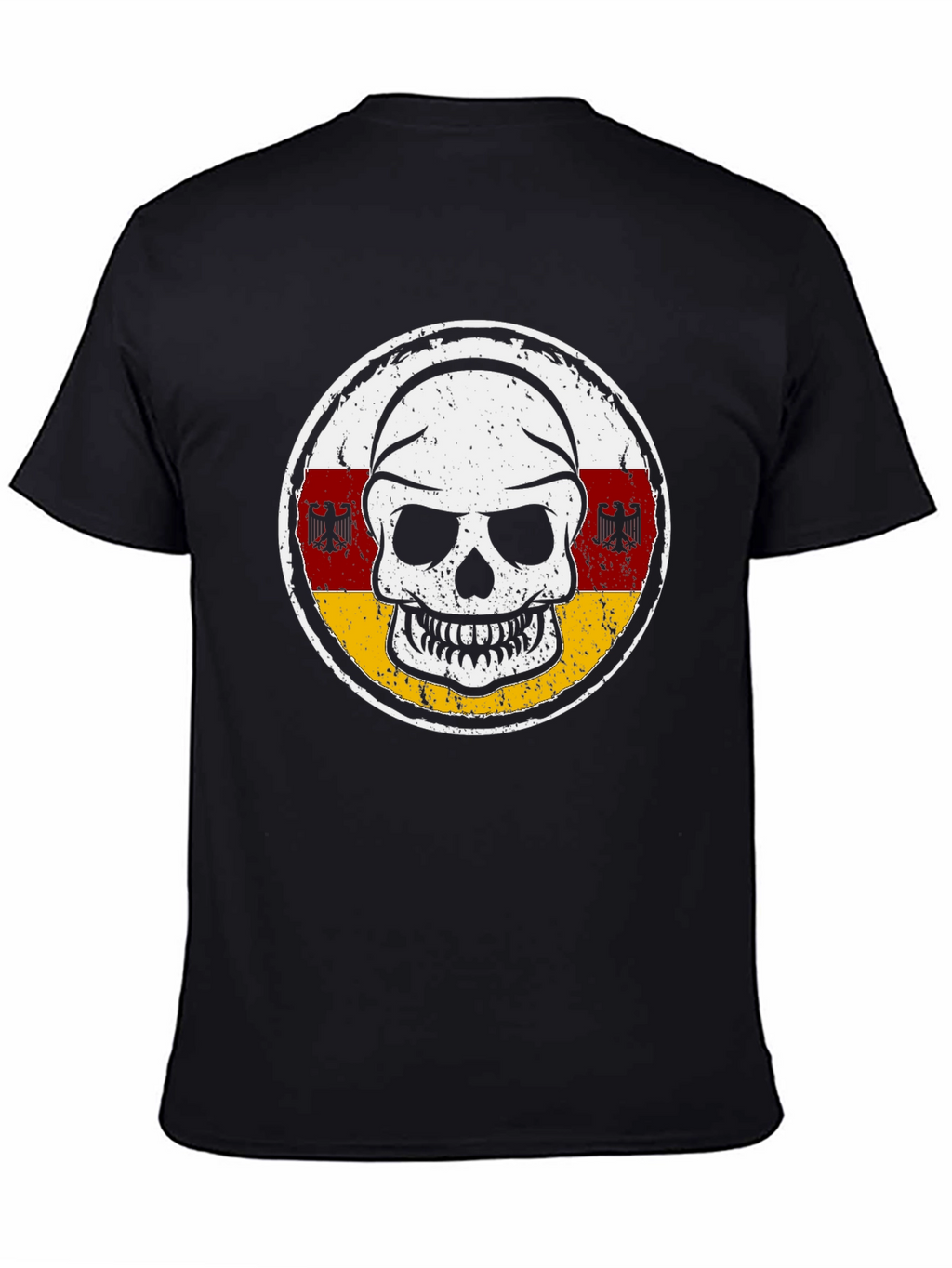 Skull South Ossetia Flag T-Shirt