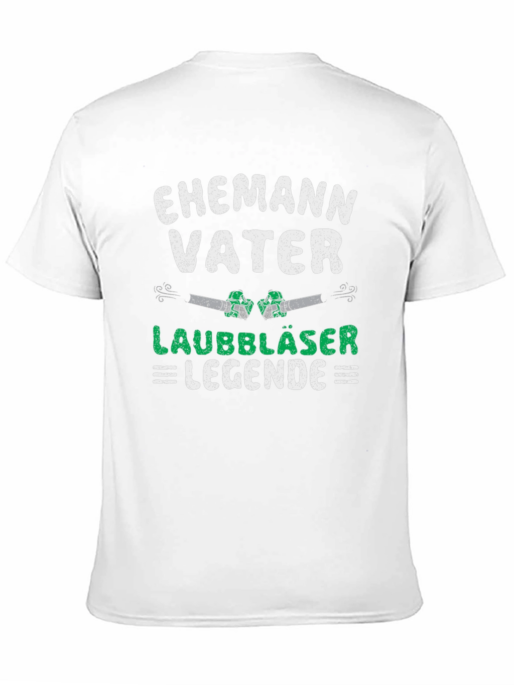 Ehemann Vater Laubbläser Legende T-Shirt