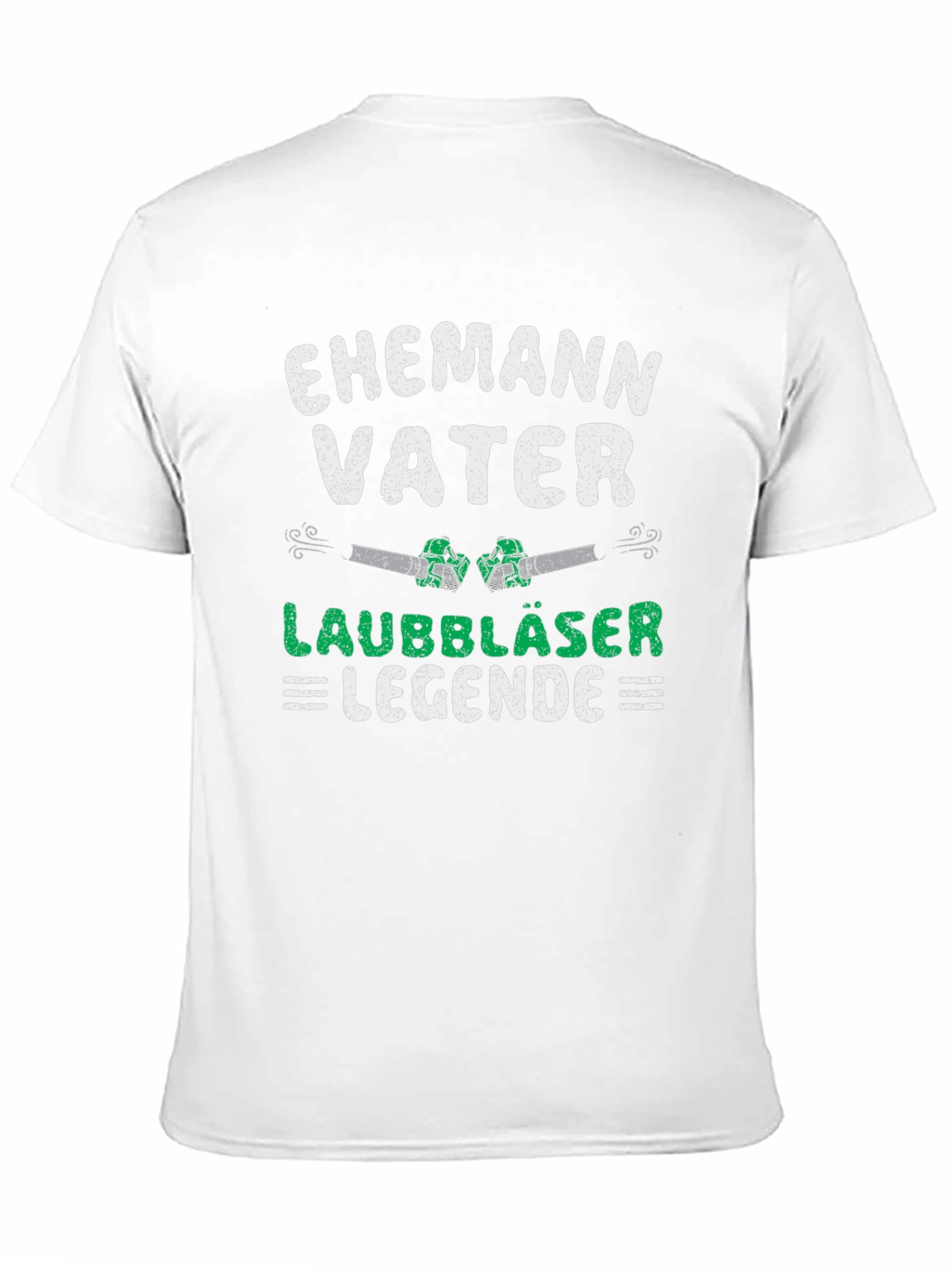 Ehemann Vater Laubbläser Legende T-Shirt