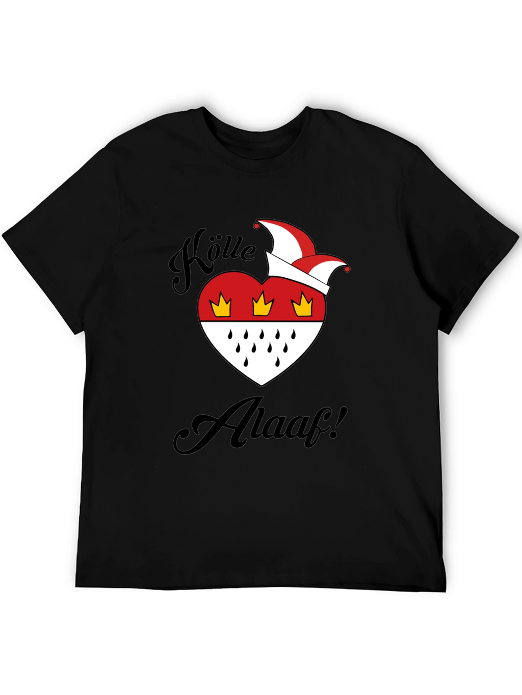 Köln Alaaf T-Shirt - Cologne Carnival Heart