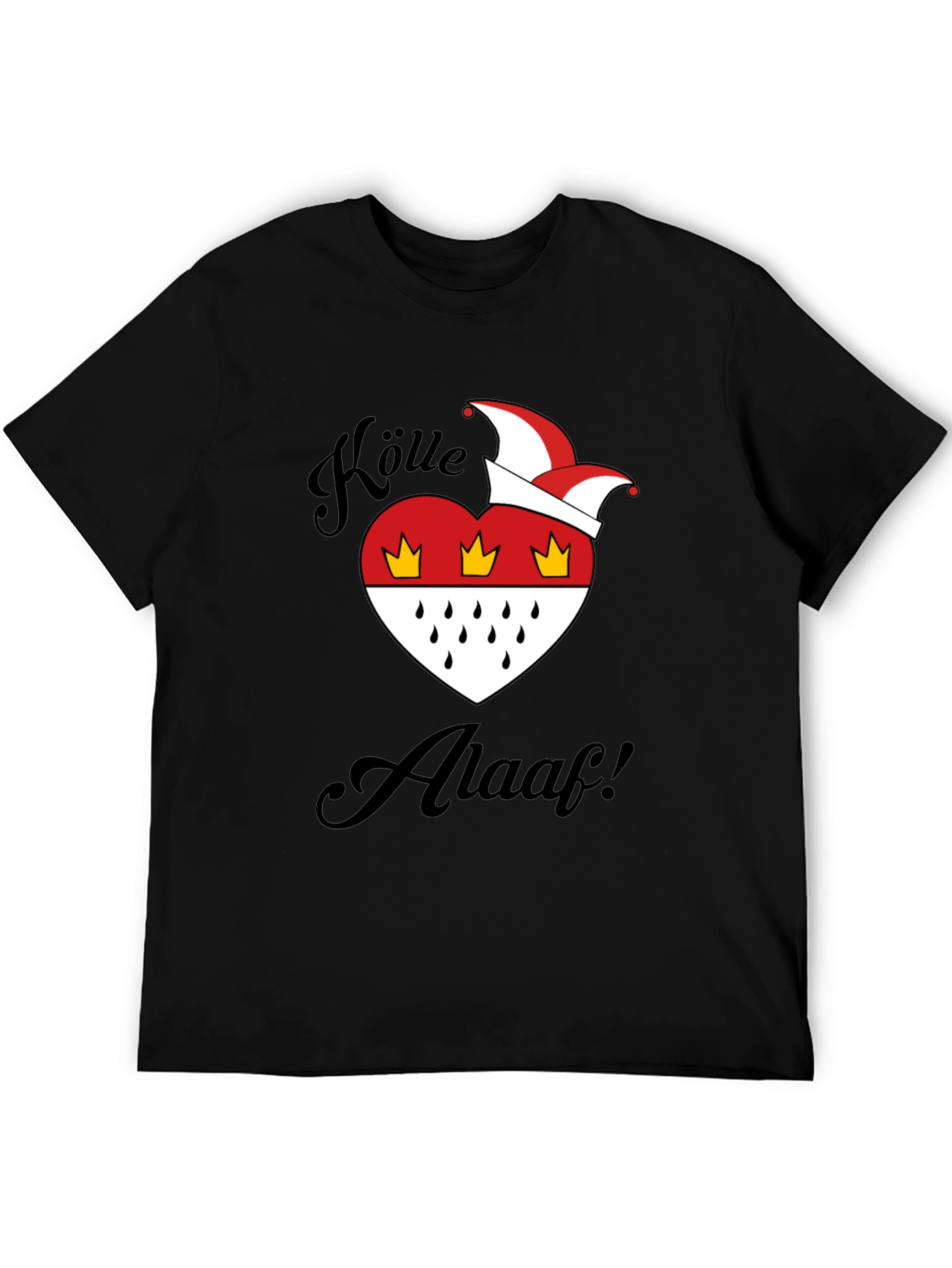 Köln Alaaf T-Shirt - Cologne Carnival Heart