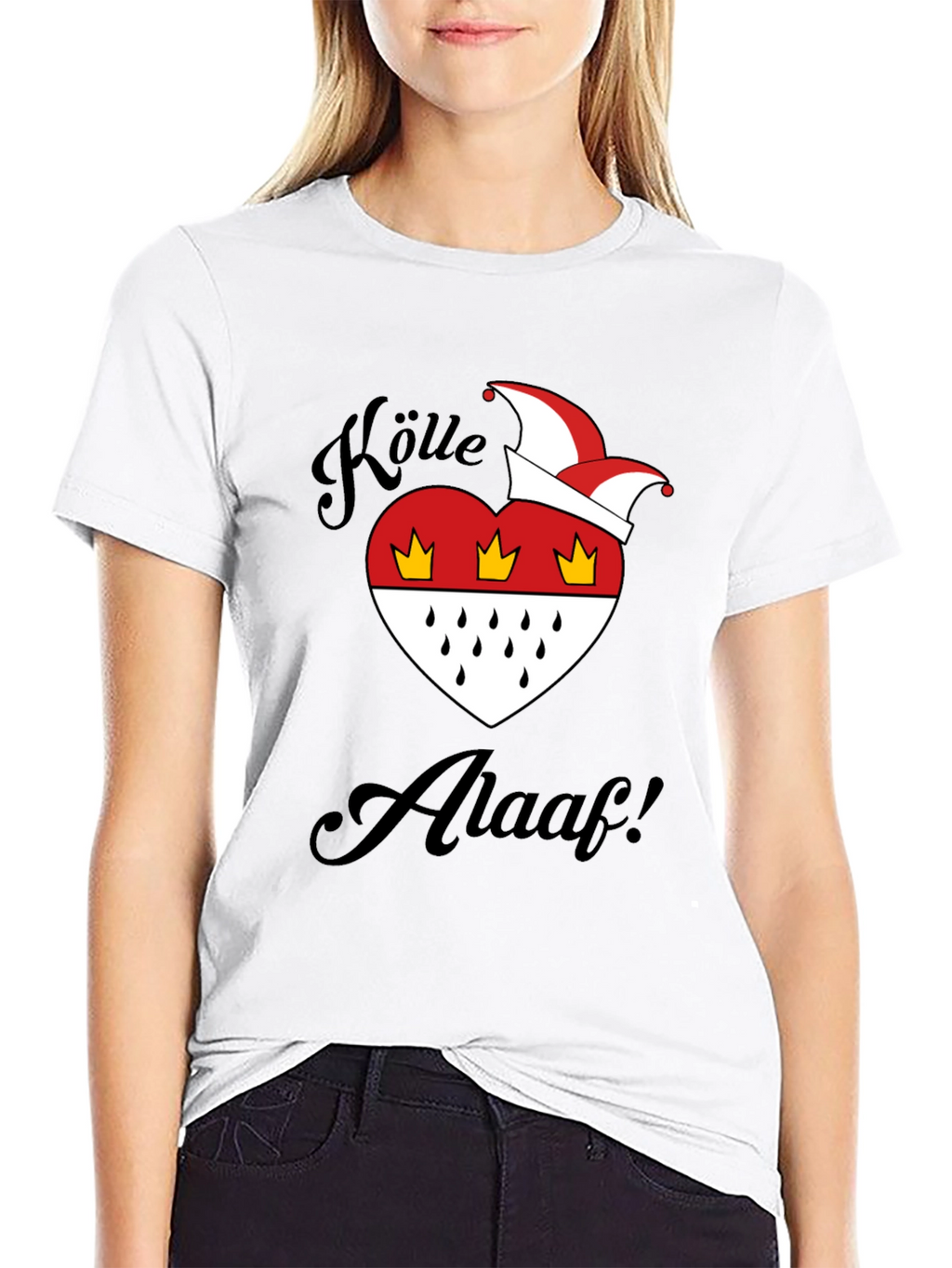 Köln Alaaf T-Shirt - Cologne Carnival Heart