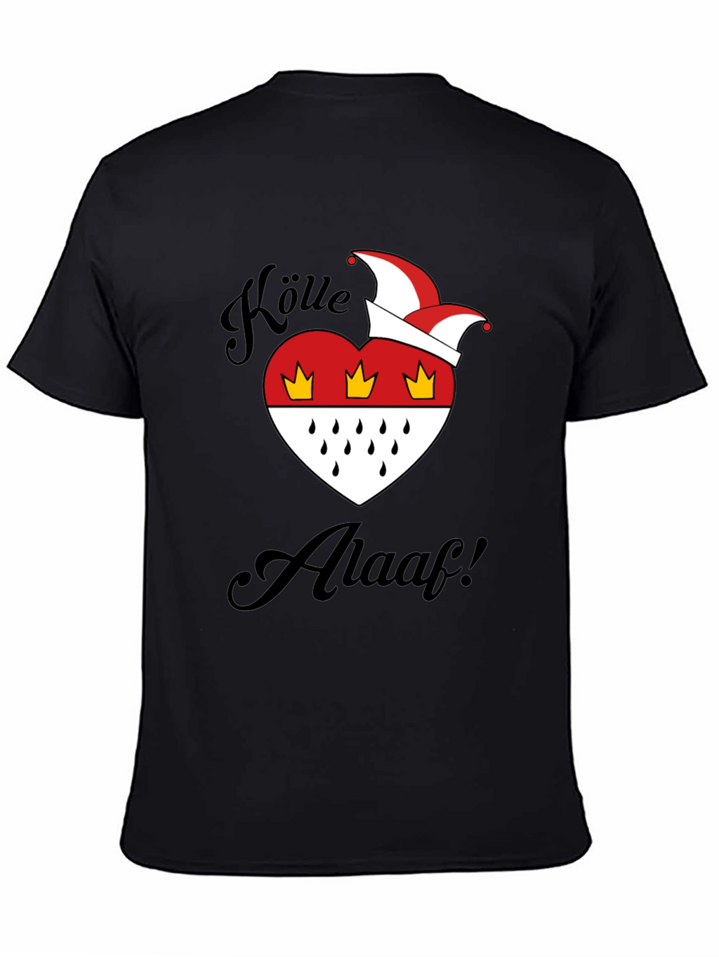 Köln Alaaf T-Shirt - Cologne Carnival Heart