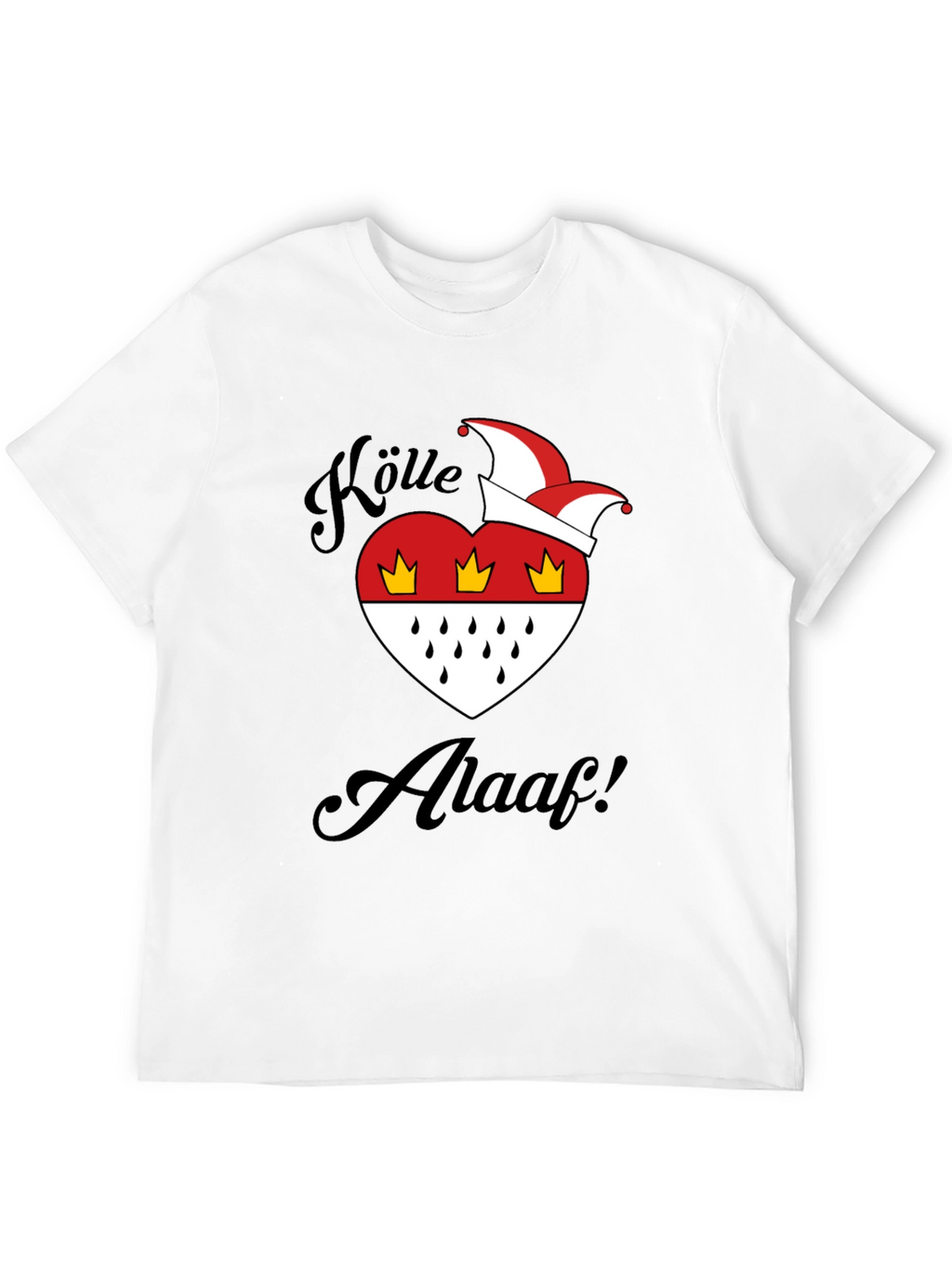 Köln Alaaf T-Shirt - Cologne Carnival Heart