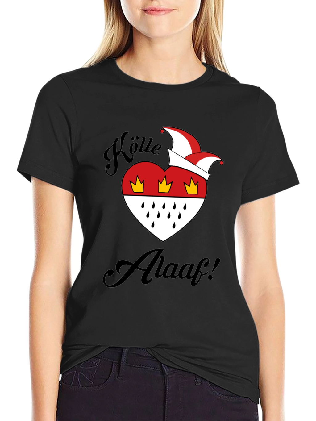 Köln Alaaf T-Shirt - Cologne Carnival Heart