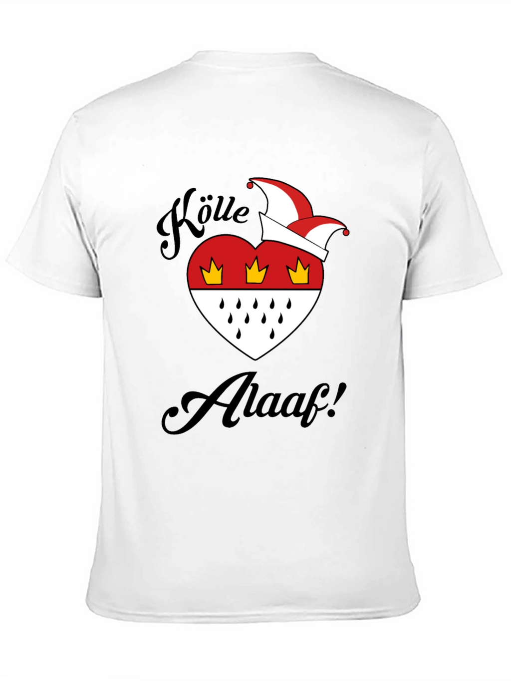 Köln Alaaf T-Shirt - Cologne Carnival Heart