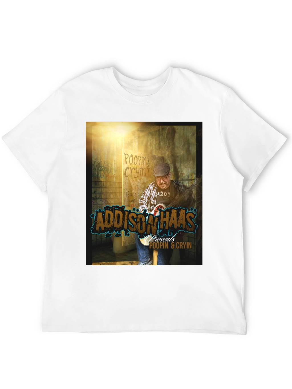 Addison Haas Poopin & Cryin Graphic T-Shirt
