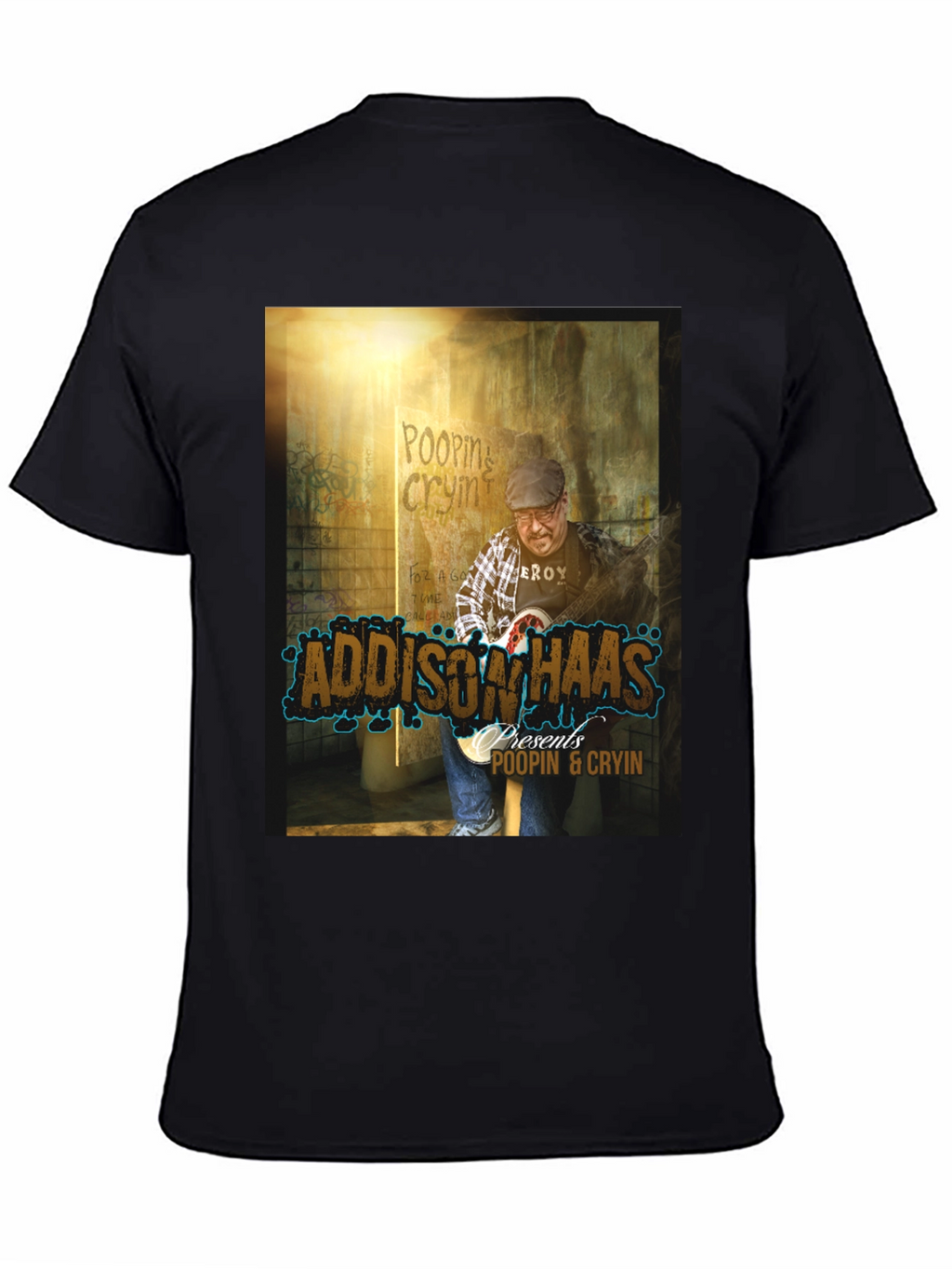 Addison Haas Poopin & Cryin Graphic T-Shirt
