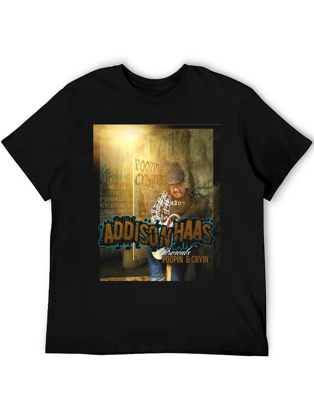 Addison Haas Poopin & Cryin Graphic T-Shirt