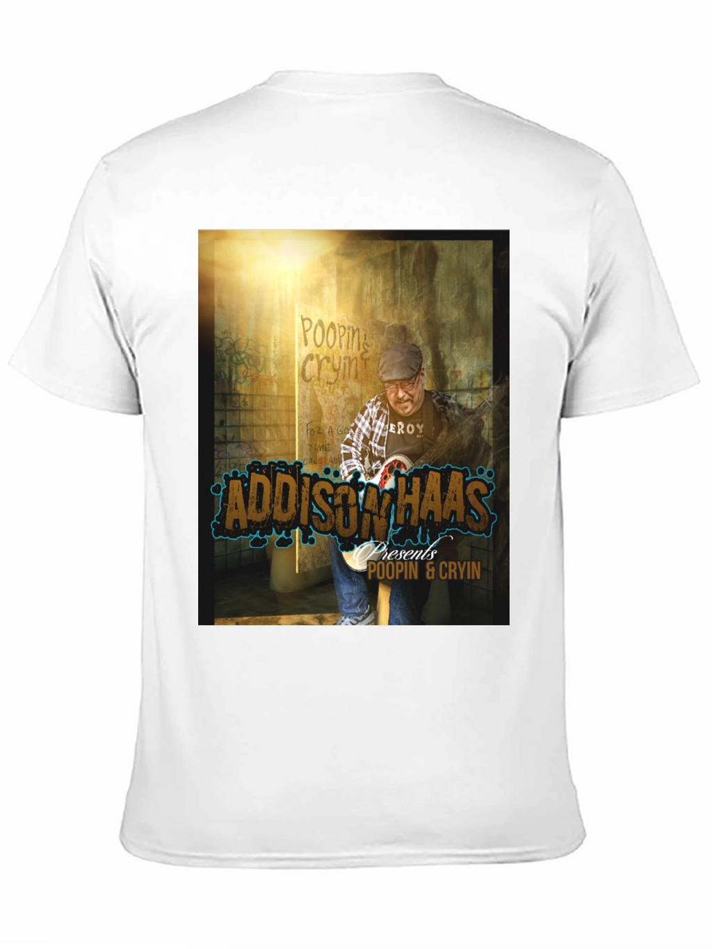 Addison Haas Poopin & Cryin Graphic T-Shirt