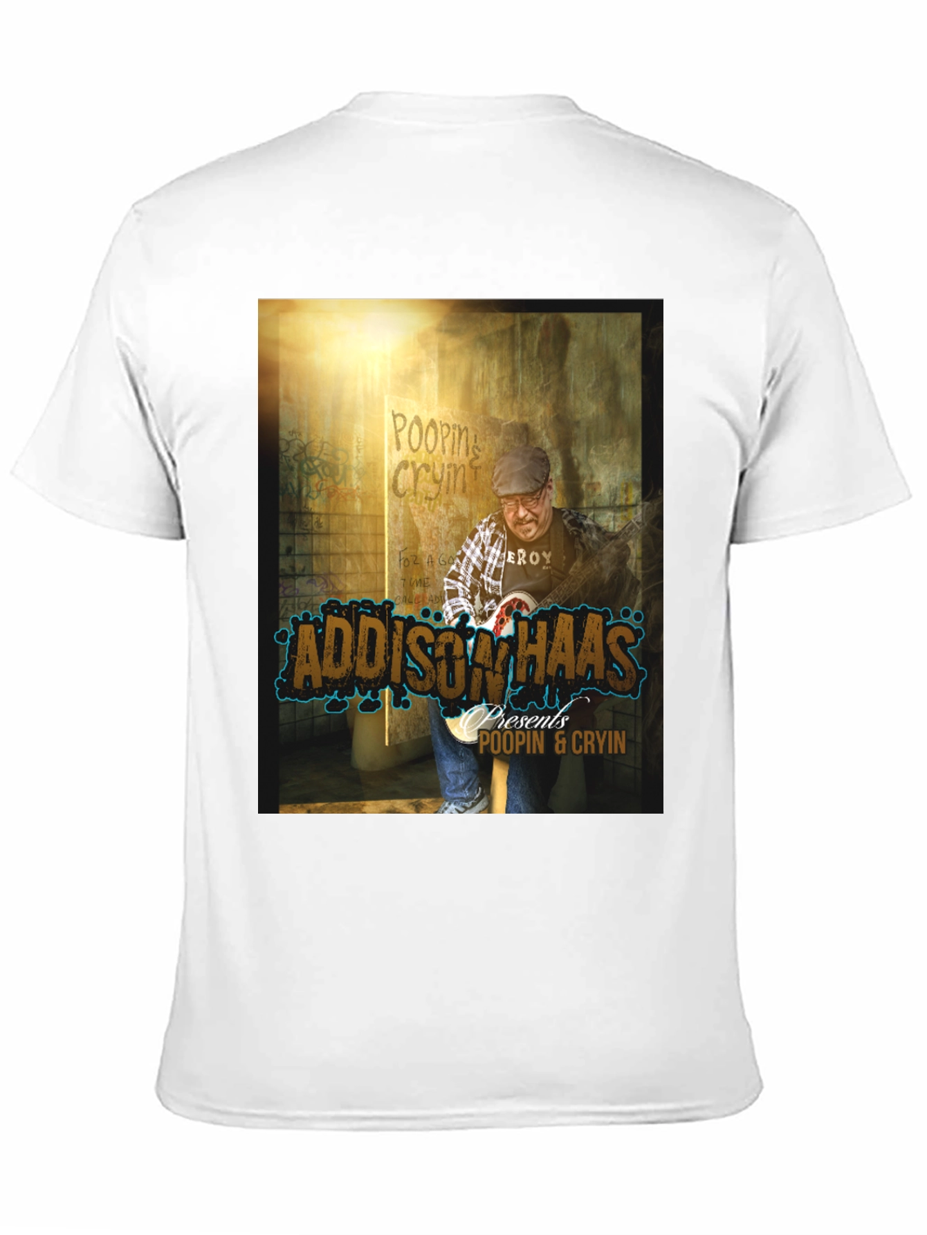 Addison Haas Poopin & Cryin Graphic T-Shirt