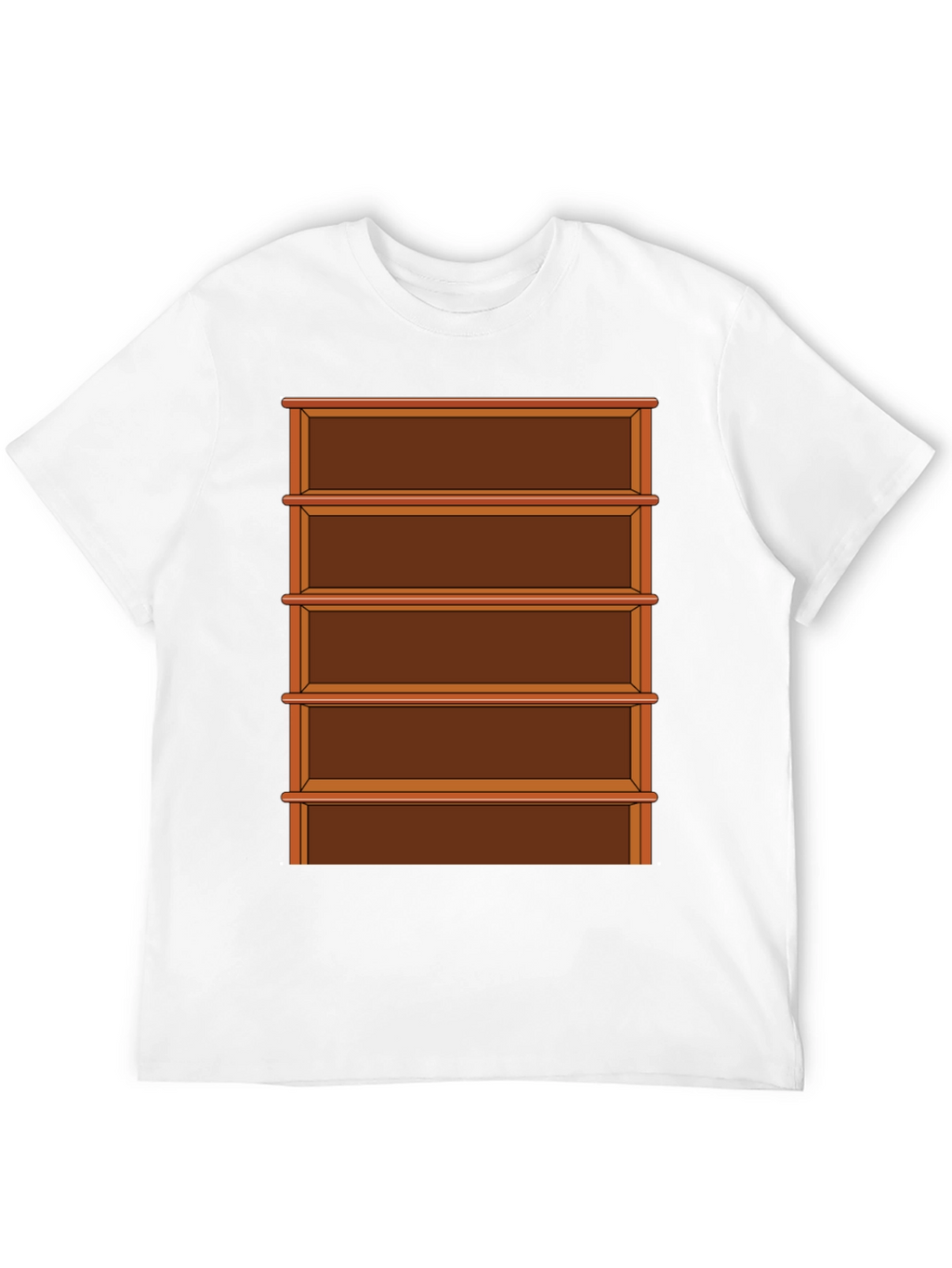 Shelf Graphic T-Shirt - Book Lover Tee