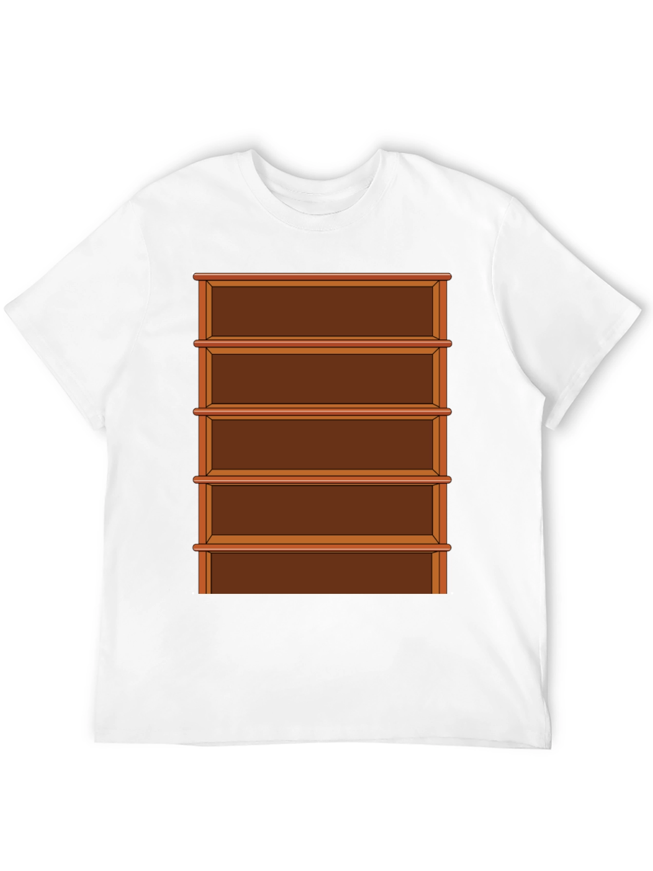Shelf Graphic T-Shirt - Book Lover Tee