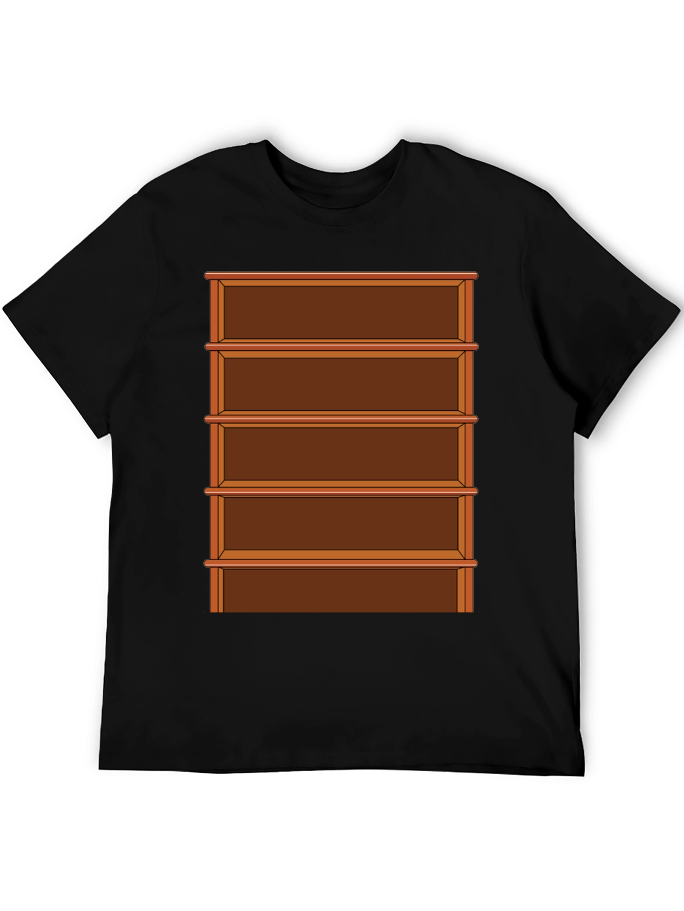 Shelf Graphic T-Shirt - Book Lover Tee