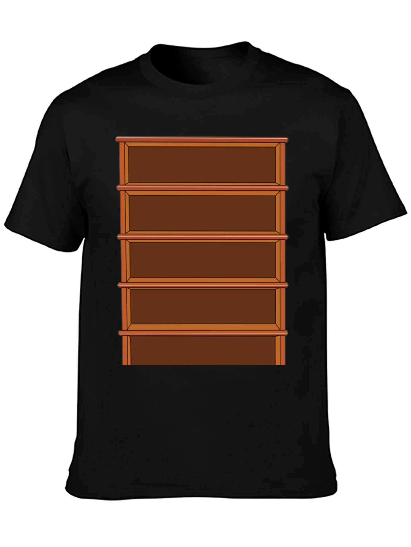 Shelf Graphic T-Shirt - Book Lover Tee