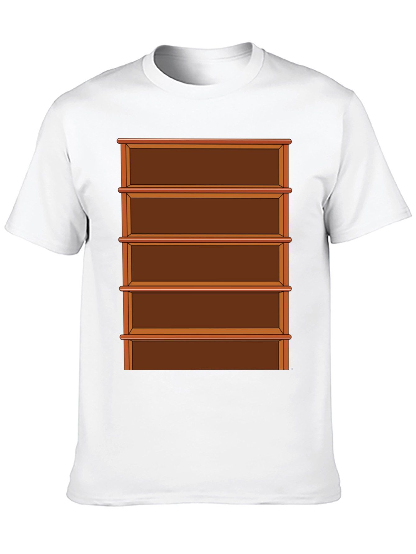 Shelf Graphic T-Shirt - Book Lover Tee