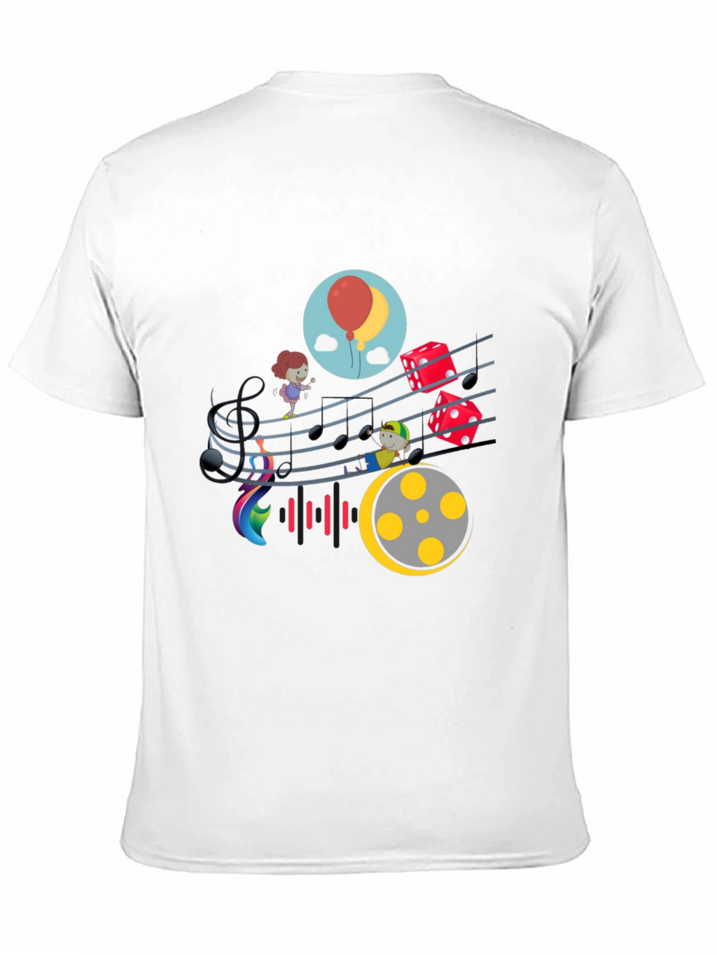 Musical Kids Black T-Shirt