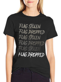 Flag Stolen Dropped Graphic T-Shirt