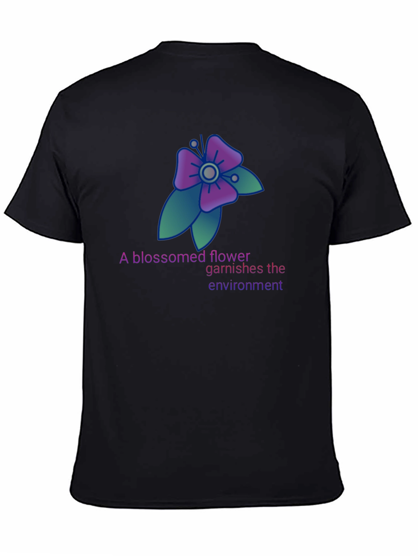 Floral Graphic T-Shirt - Blossomed Flower Design