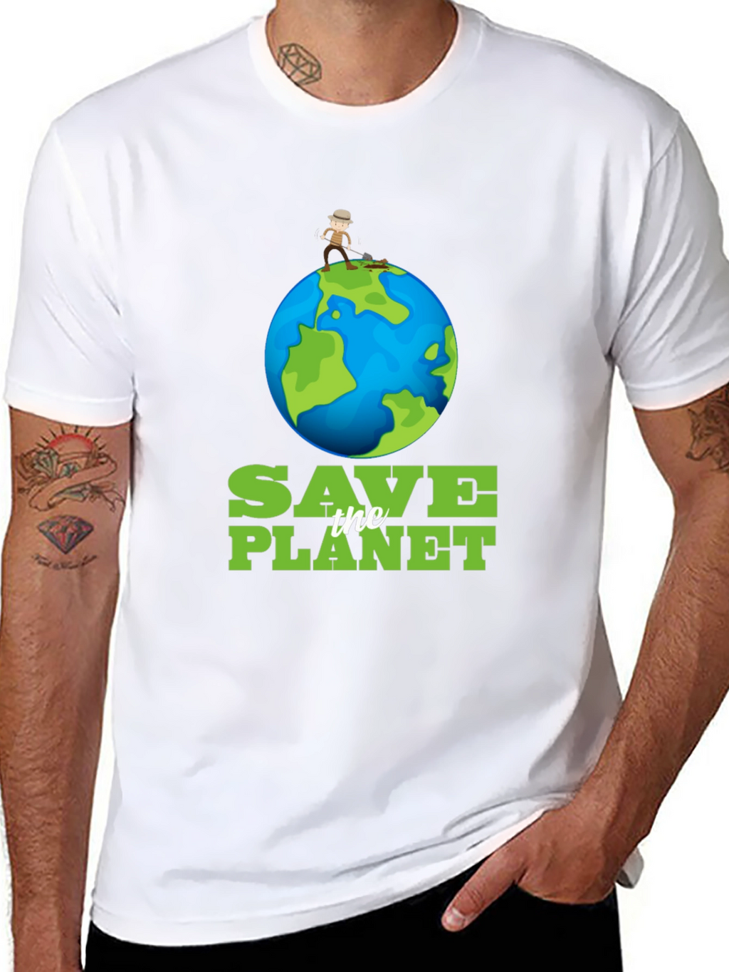 Save the Planet Graphic T-Shirt