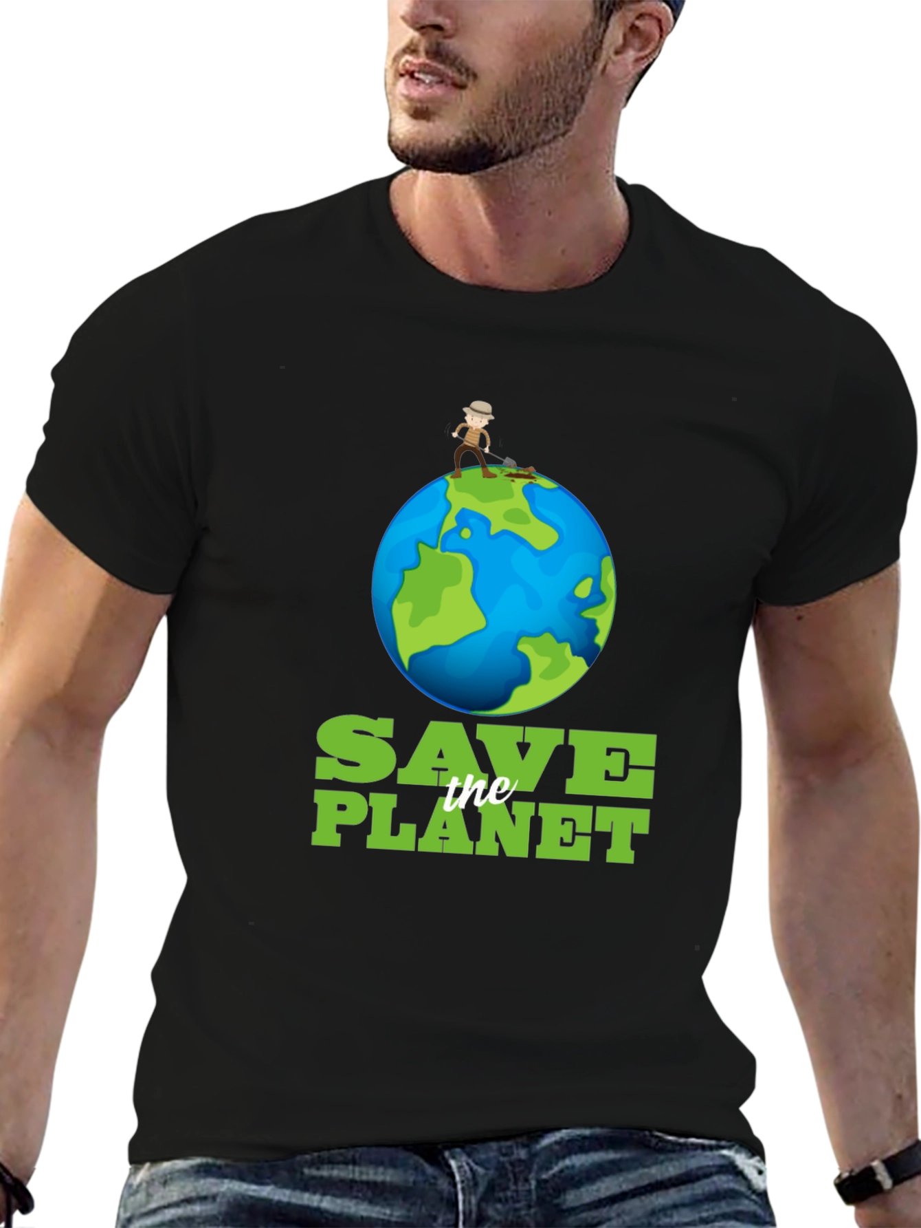Save the Planet Graphic T-Shirt