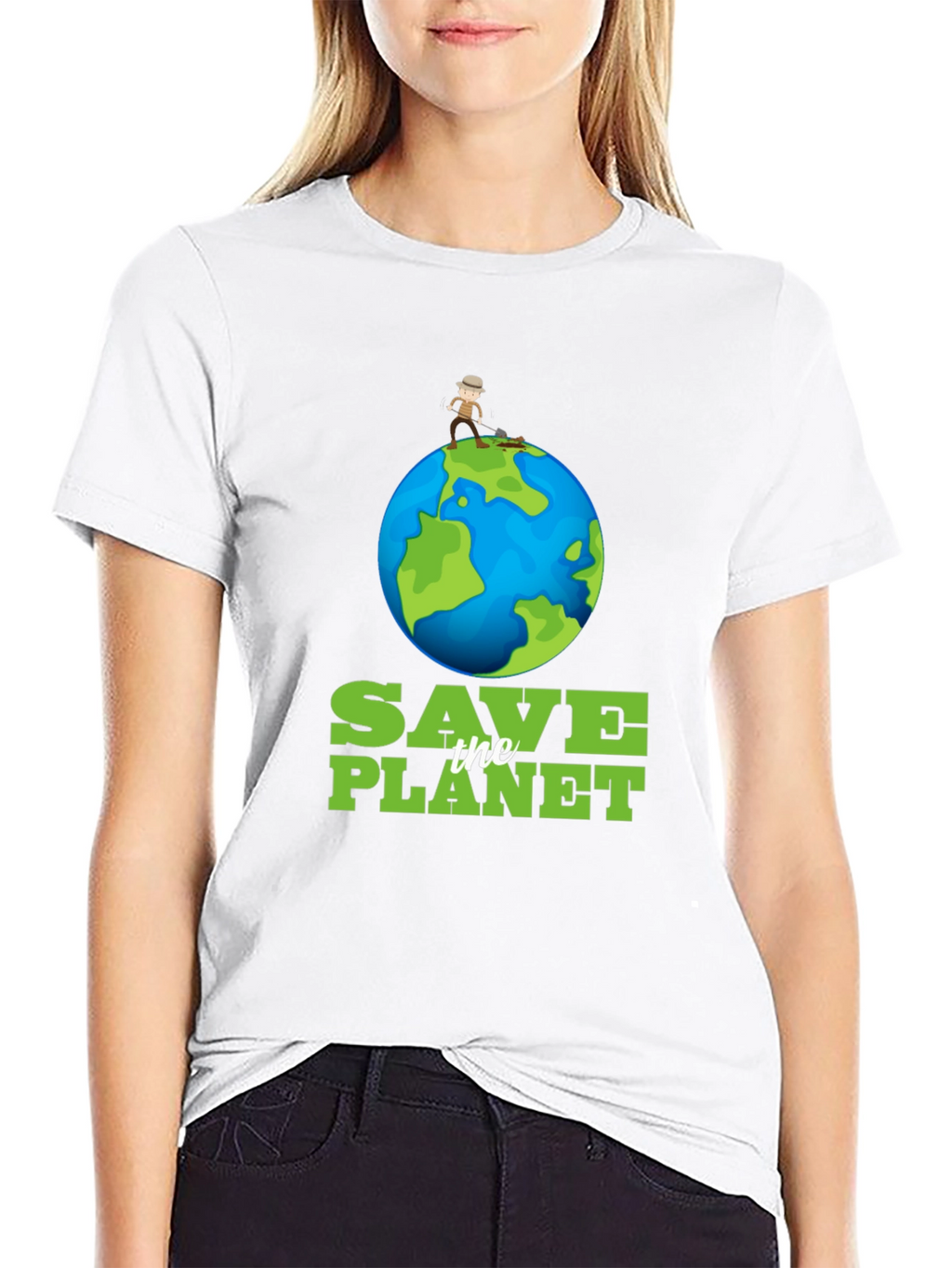 Save the Planet Graphic T-Shirt