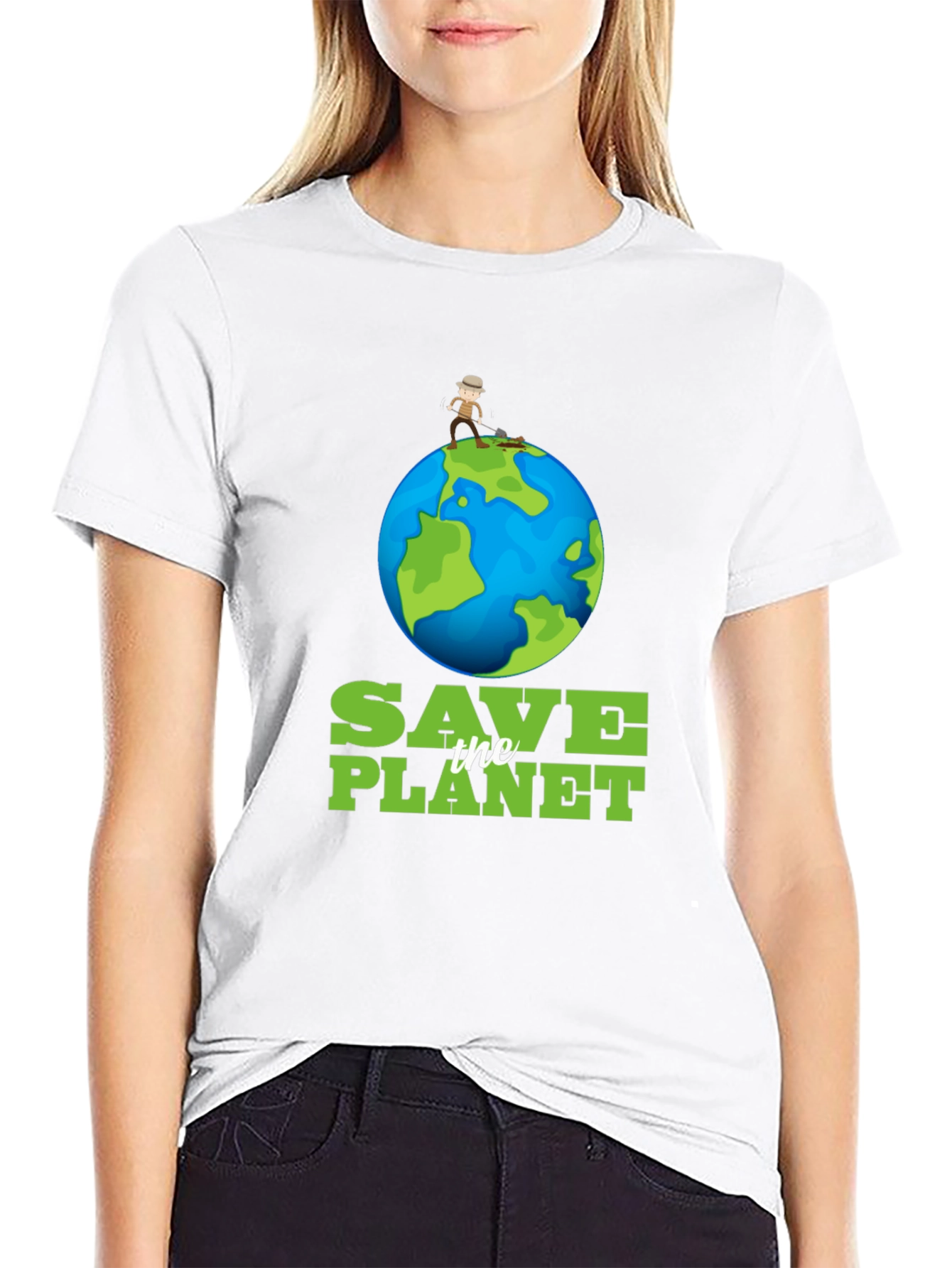 Save the Planet Graphic T-Shirt