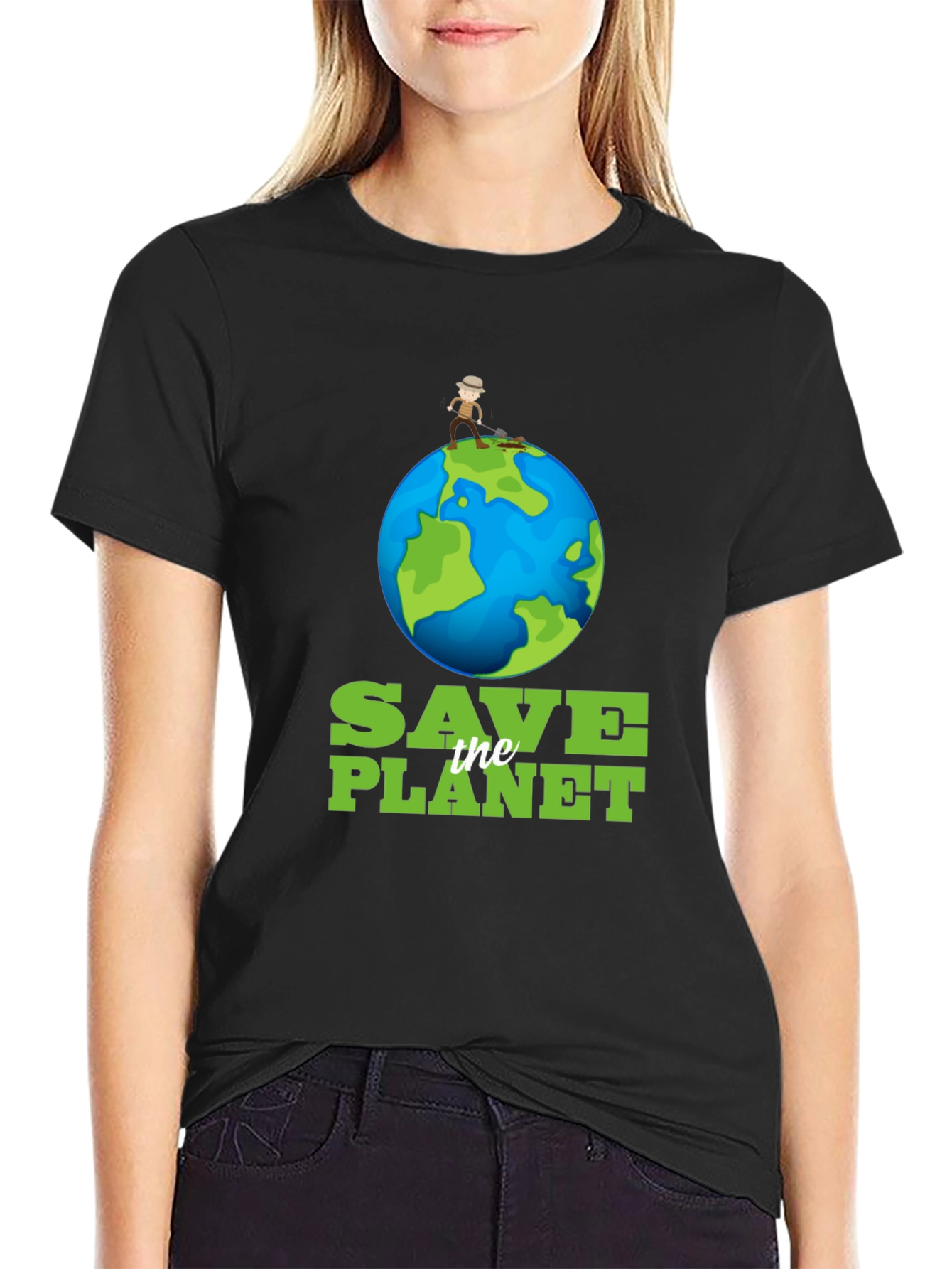 Save the Planet Graphic T-Shirt