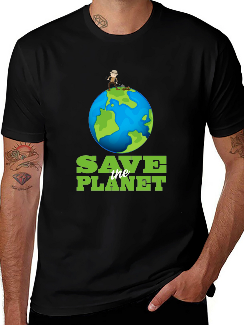 Save the Planet Graphic T-Shirt