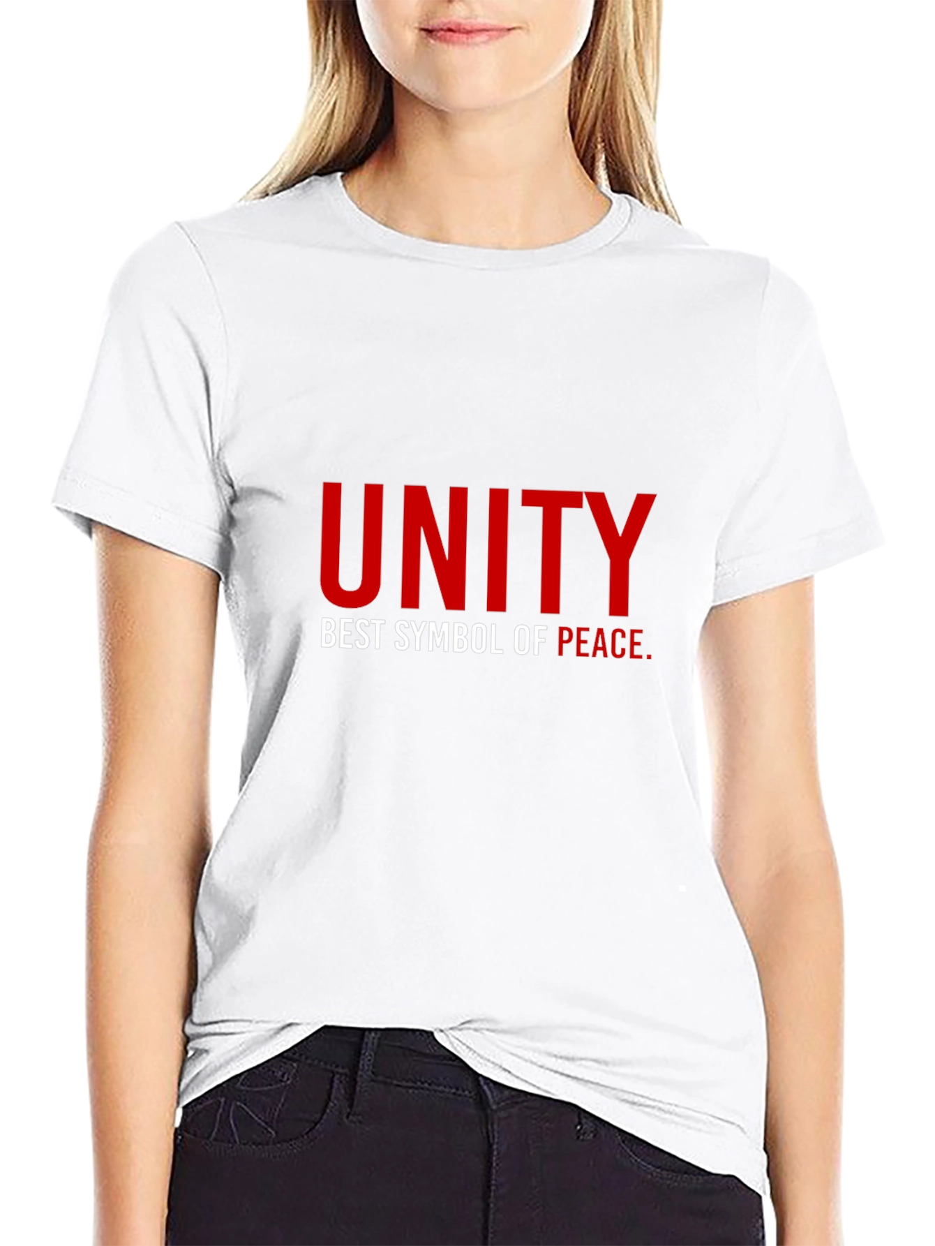 Unity: Best Symbol of Peace T-Shirt - Black