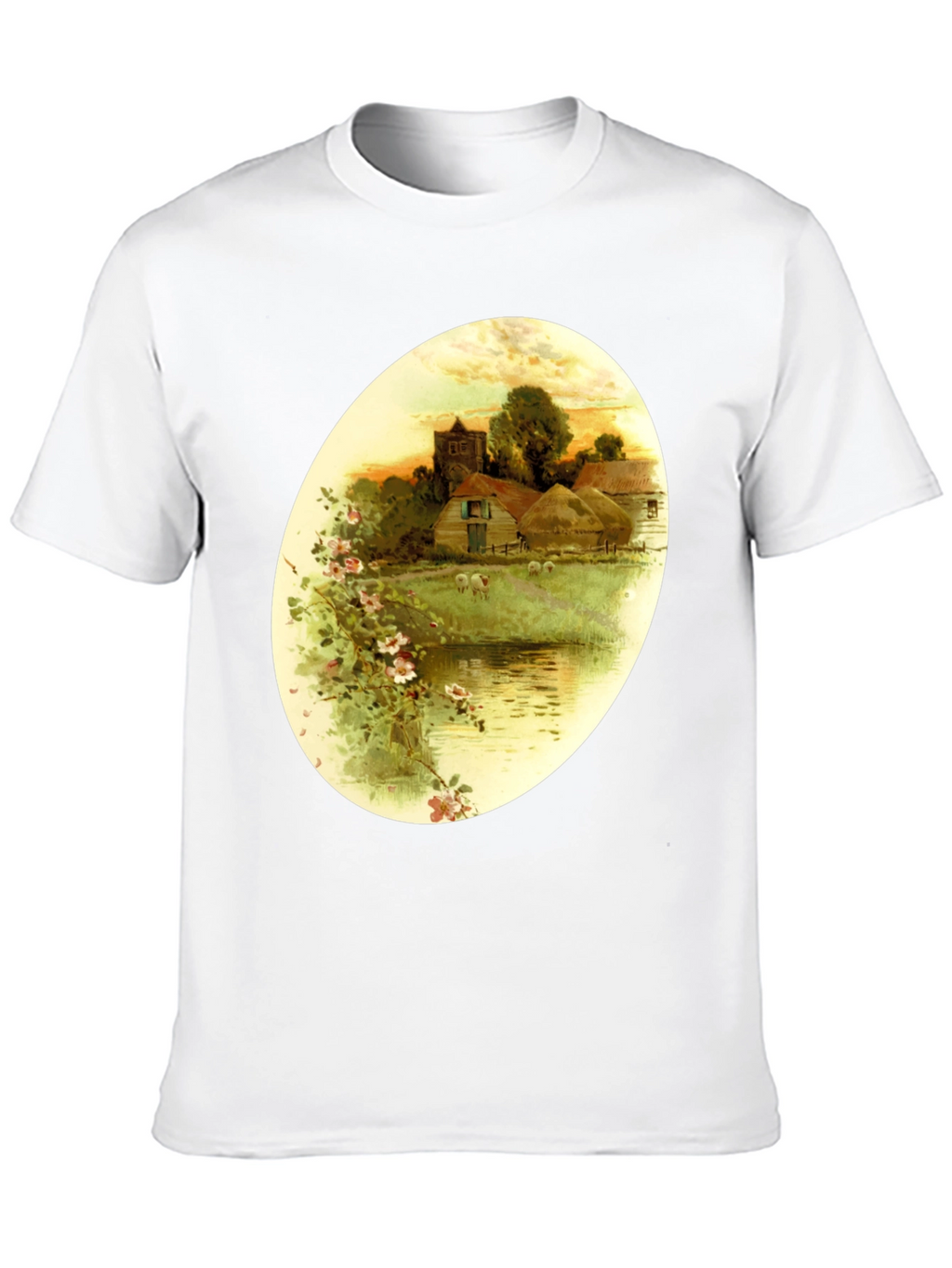 Rustic Farmhouse Art T-Shirt